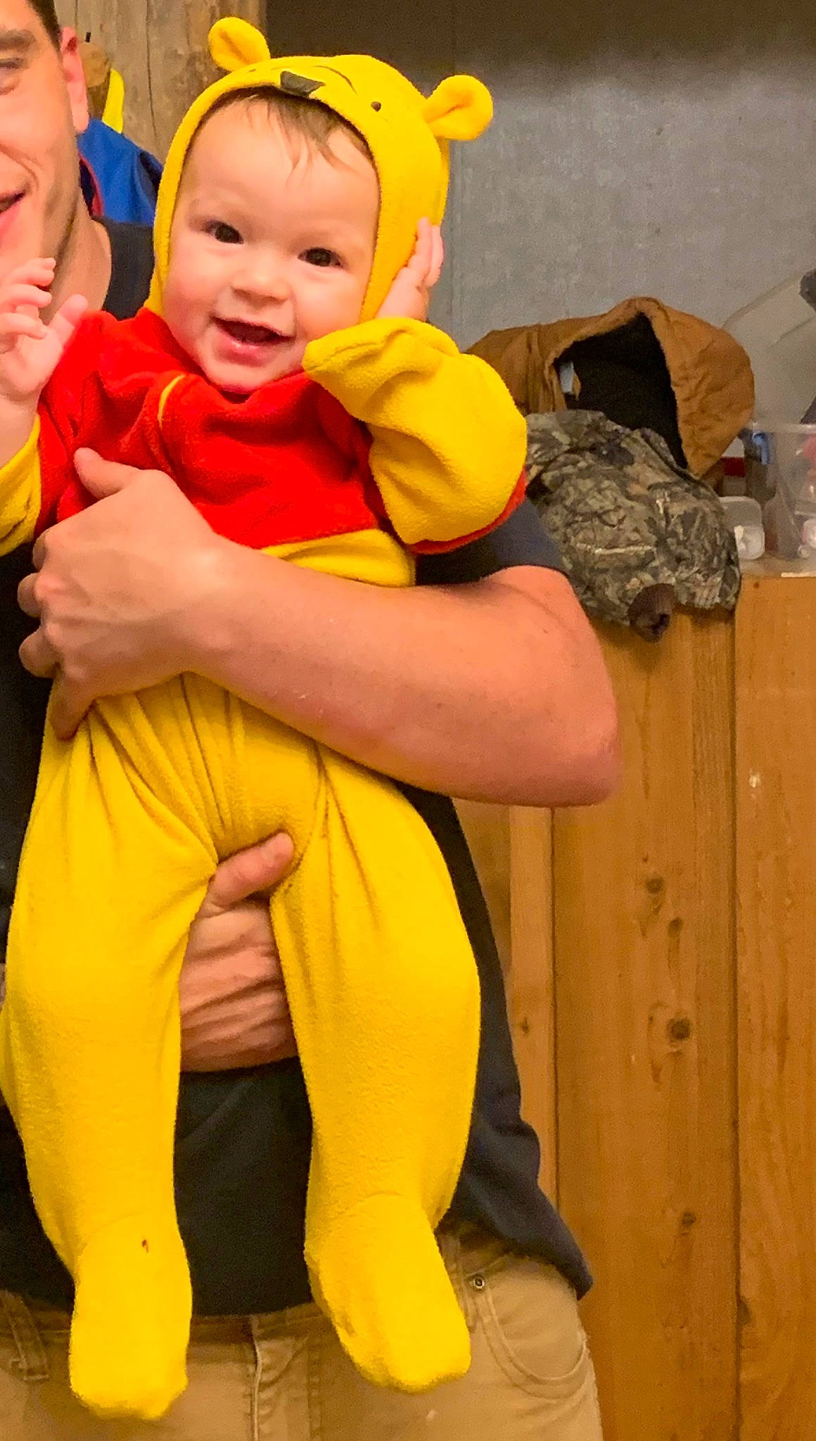 Xander joined the competition — help win amazing prizes! active_pants, baby, child, costume, entertainment, event, fun, gesture, happy, human_body, leisure, orange, people_in_nature, person, shorts, smile, sportswear, t_shirt, thumb, toddler