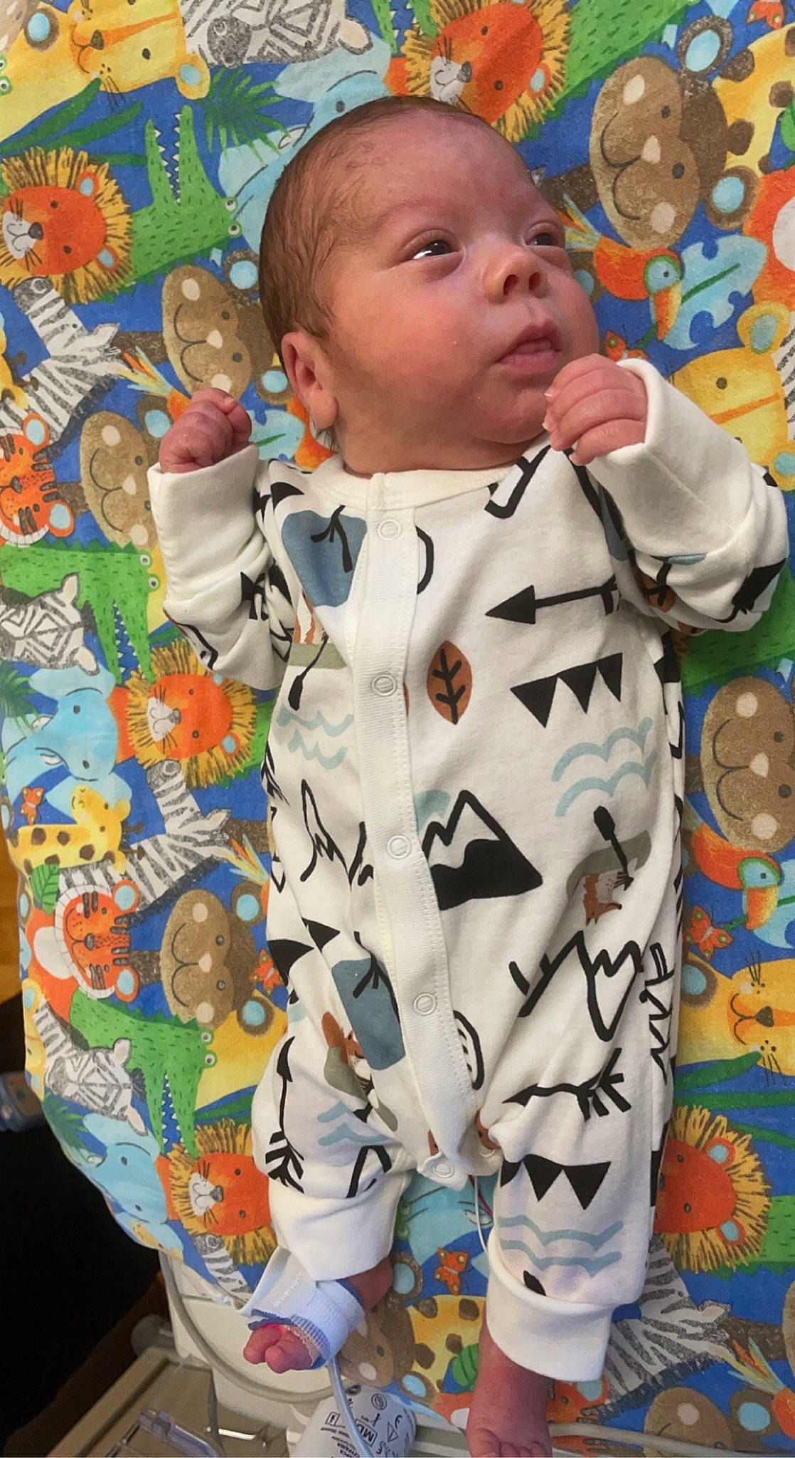 Laken joined the competition — help win amazing prizes! baby, baby_toddler_clothing, cheek, child, dress, eye, face, fun, happy, head, jacket, linens, outerwear, pattern, person, product, sleeve, t_shirt, textile, toddler