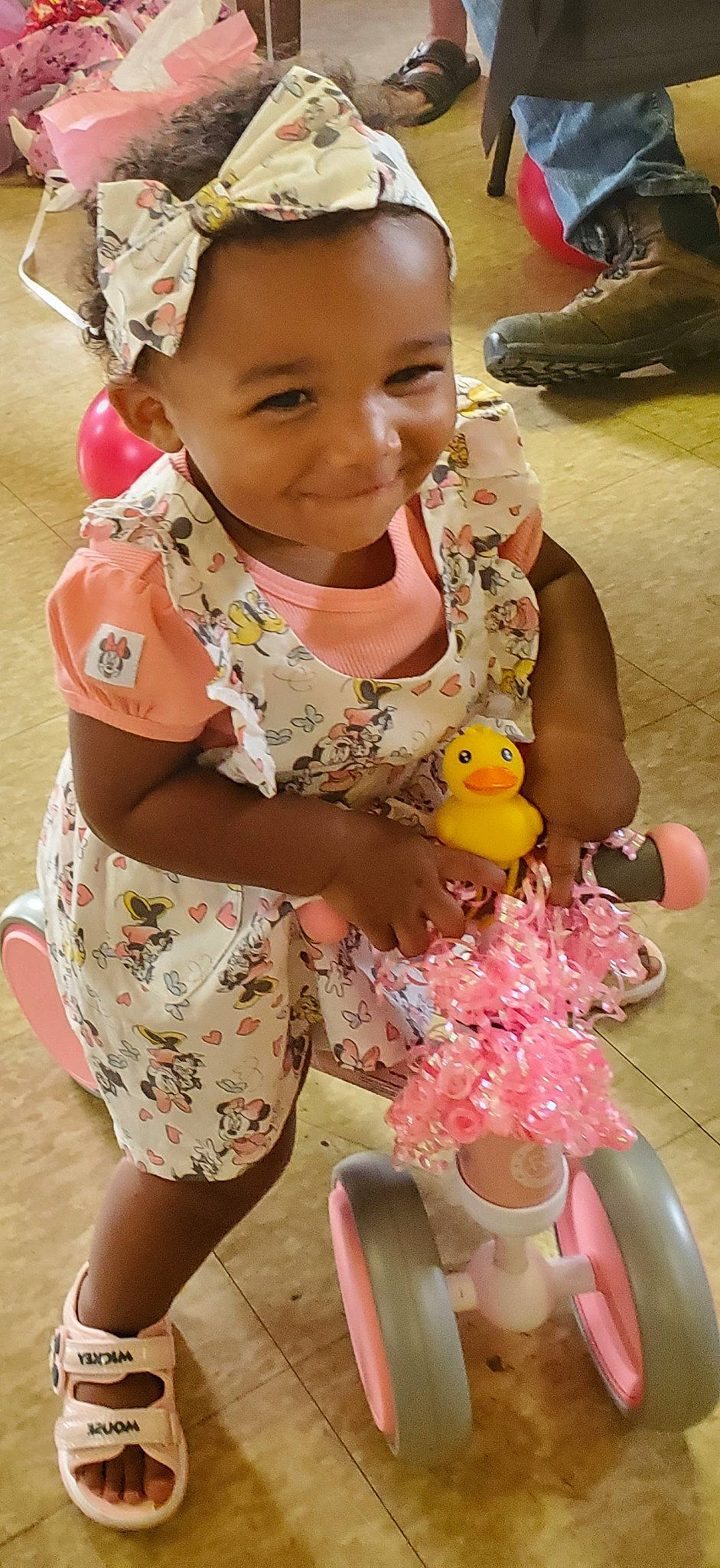 Liberty joined the competition — help win amazing prizes! adaptation, baby, baby_toddler_clothing, child, event, fashion_accessory, fun, happy, human_leg, joy, person, photograph, pink, play, sandal, shoe, sitting, skin, smile, snapshot