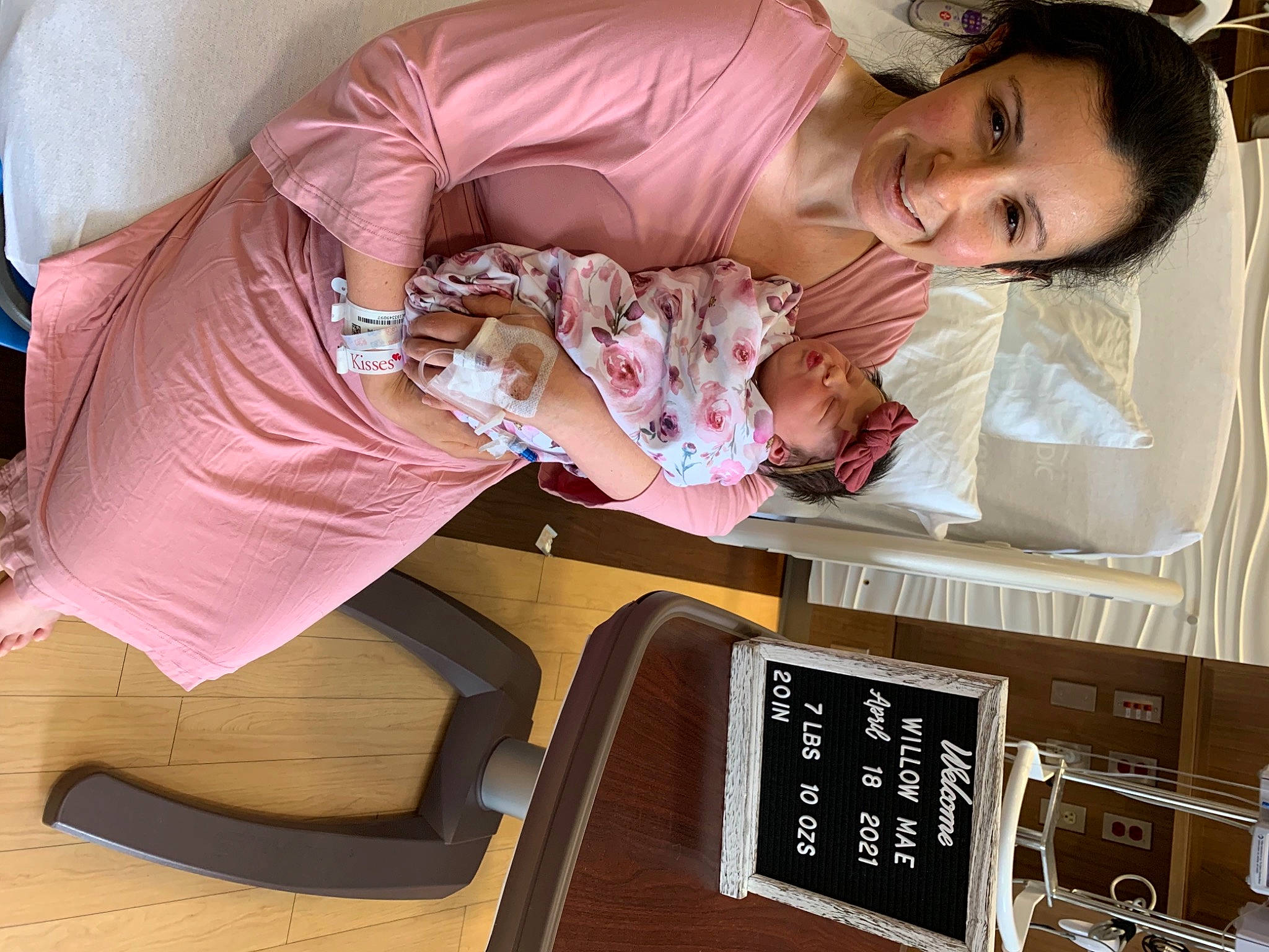 Willow Mae joined the competition — help win amazing prizes! audio_equipment, baby, baby_products, blackboard, child, comfort, display_device, event, gadget, hand, joy, lap, linens, nail, office_equipment, office_supplies, organ, person, room, sitting