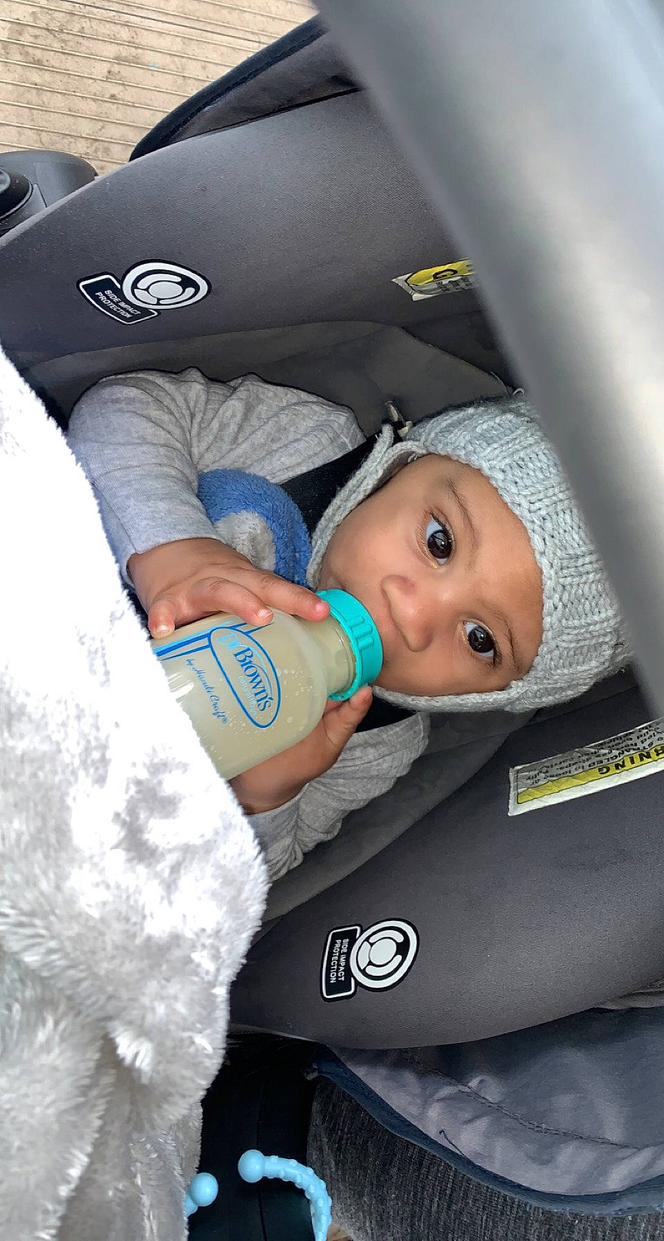 Amaree joined the competition — help win amazing prizes! auto_part, baby, baby_carriage, baby_products, baby_safety, baby_sleeping, baby_toddler_clothing, cap, car_seat, child, comfort, elbow, electric_blue, headwear, human_leg, knee, linens, person, sitting, sleeve