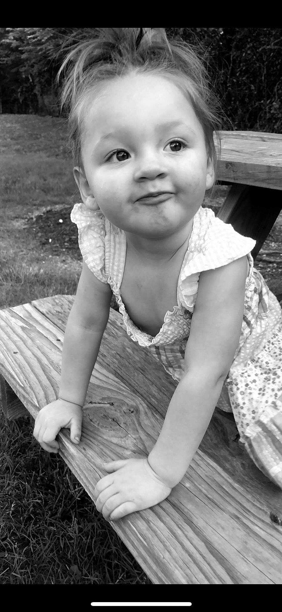 Ansley joined the competition — help win amazing prizes! black_and_white, child, child_model, eye, face, facial_expression, happy, iris, monochrome, person, photograph, photography, play, portrait, portrait_photography, sitting, skin, smile, style, toddler