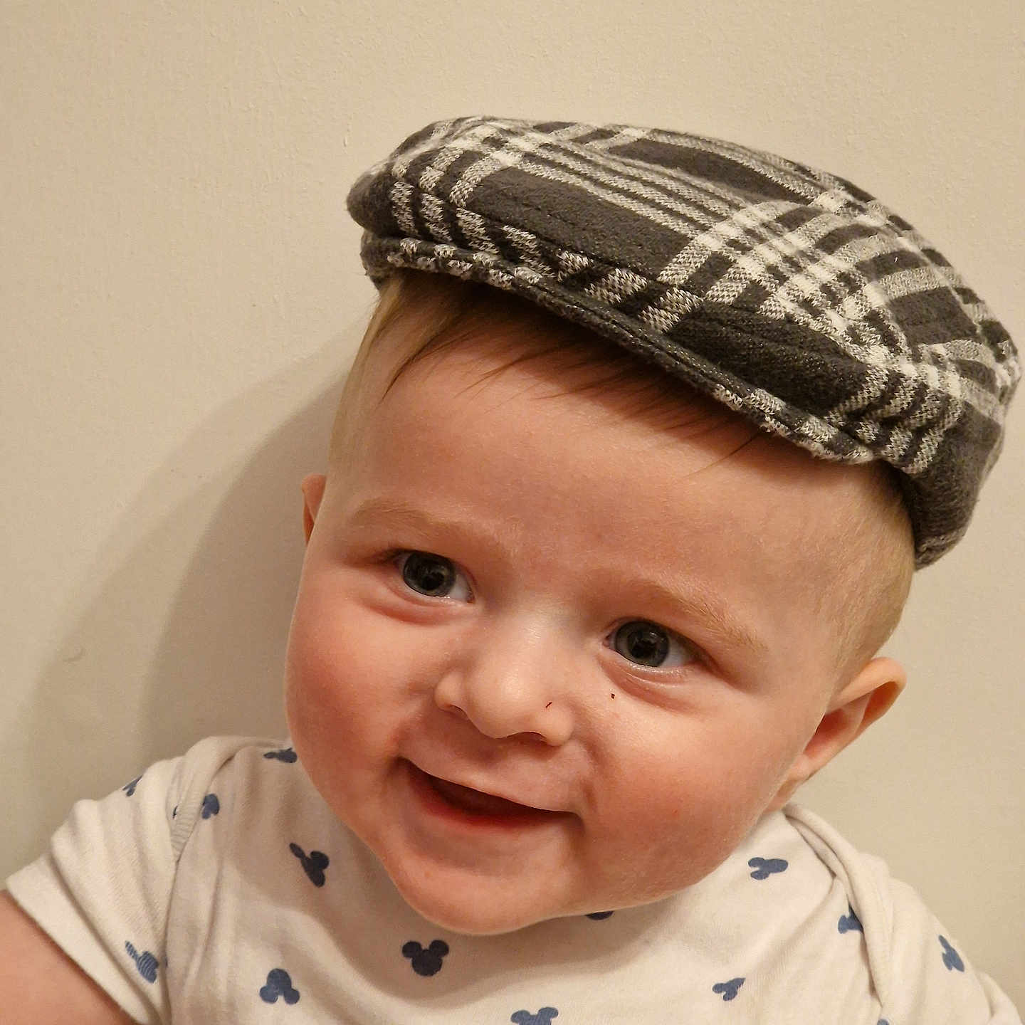 Hilal joined the competition — help win amazing prizes! accessories, baby, baseballcap, beanie, bonnet, cap, clothing, face, happy, hat, head, homedecor, laughing, linen, newborn, person, photography, portrait, smile, tartan