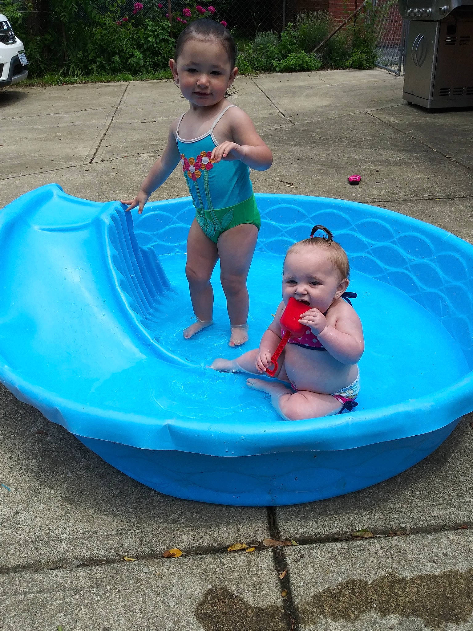 Loretta joined the competition — help win amazing prizes! baby_products, child, fun, games, leisure, person, play, product, recreation, summer, swimming_pool, toddler, vacation, water