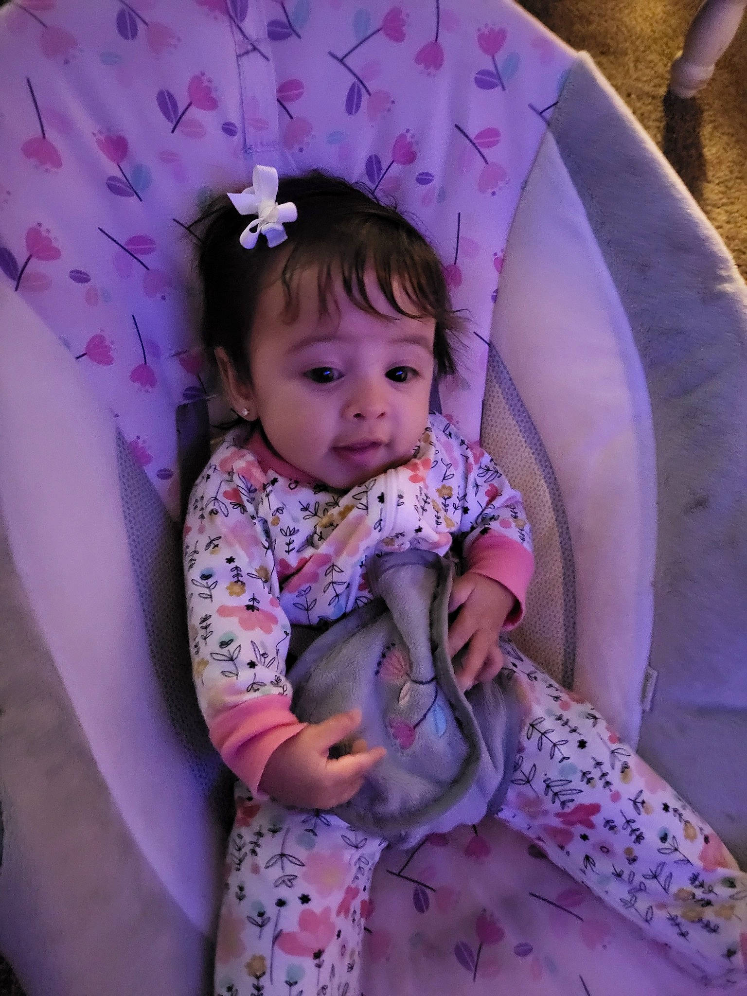 Aviana joined the competition — help win amazing prizes! baby, baby_toddler_clothing, child, comfort, eye, fun, happy, head, headgear, iris, magenta, people, person, pink, product, purple, skin, sleeve, textile, toddler