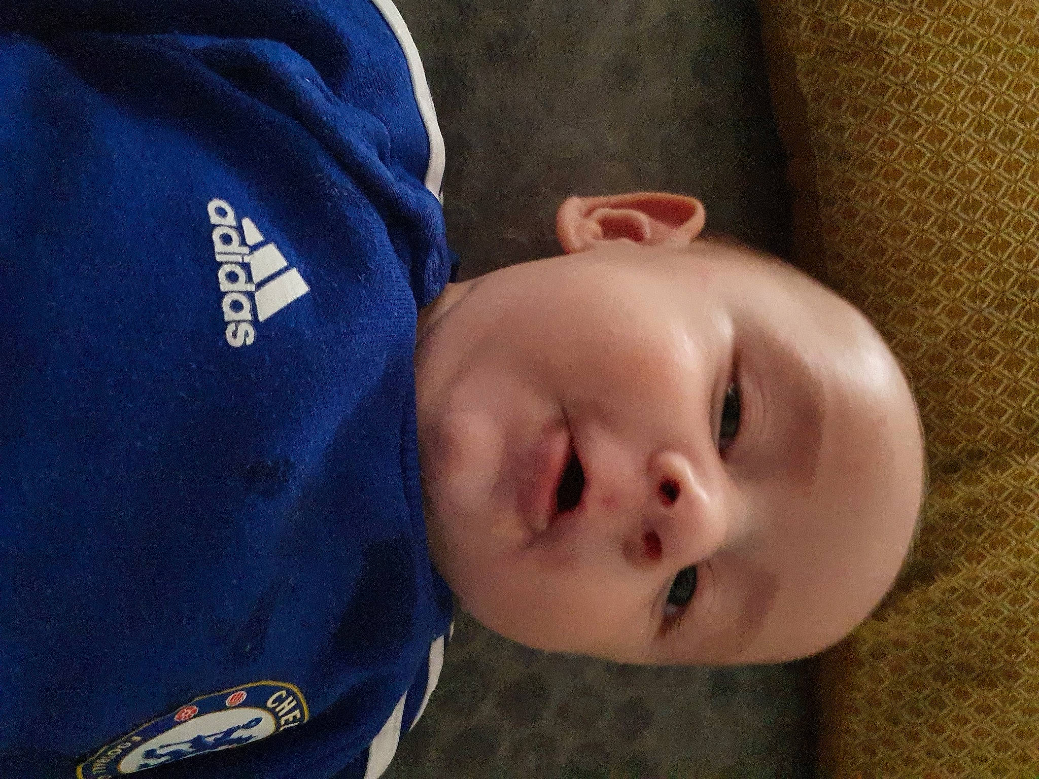 Jules participe au concours pour gagner de l'argent avec cette photo : baby, baby_sleeping, baby_toddler_clothing, cheek, child, chin, comfort, cool, ear, electric_blue, eyelash, forehead, hair, happy, lip, mouth, neck, nose, person, sleeve