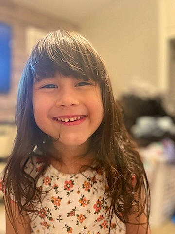 Nathalia joined the competition — help win amazing prizes! bangs, cheek, eye, face, facial_expression, flash_photography, forehead, hair, happy, head, iris, jaw, joy, layered_hair, lip, mammal, neck, nose, organ, person