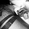 Jane a rejoint le concours — aidez-le/la à gagner de superbes lots ! animal, arm, black_and_white, cat, close_up, comfort, detail, fur, human, indoor, intimate, monochrome, pattern, pet, portrait, quiet, relaxation, resting, skin, tattoo