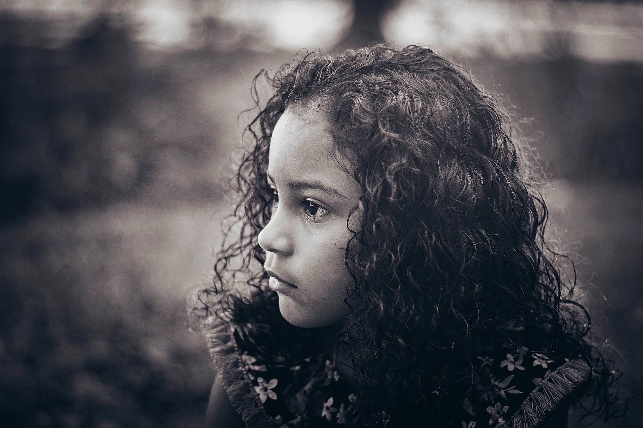 Bryleigh is registered to the contest to win money with this photo: black_and_white, black_hair, branch, cloud, eye, eyebrow, face, flash_photography, forest, grass, hair, happy, head, iris, lip, people_in_nature, person, sky, style, tints_and_shades