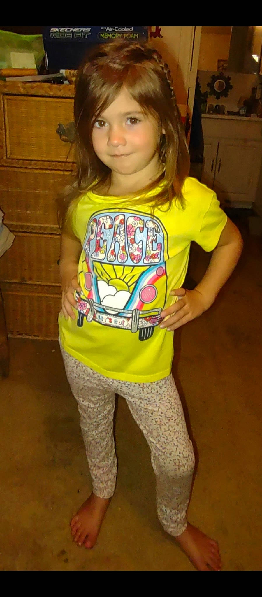 Alivia joined the competition — help win amazing prizes! active_pants, baby_toddler_clothing, fun, happy, head, human_leg, joint, joy, long_hair, neck, outerwear, person, shoulder, sleeve, smile, sportswear, standing, t_shirt, thigh, toddler