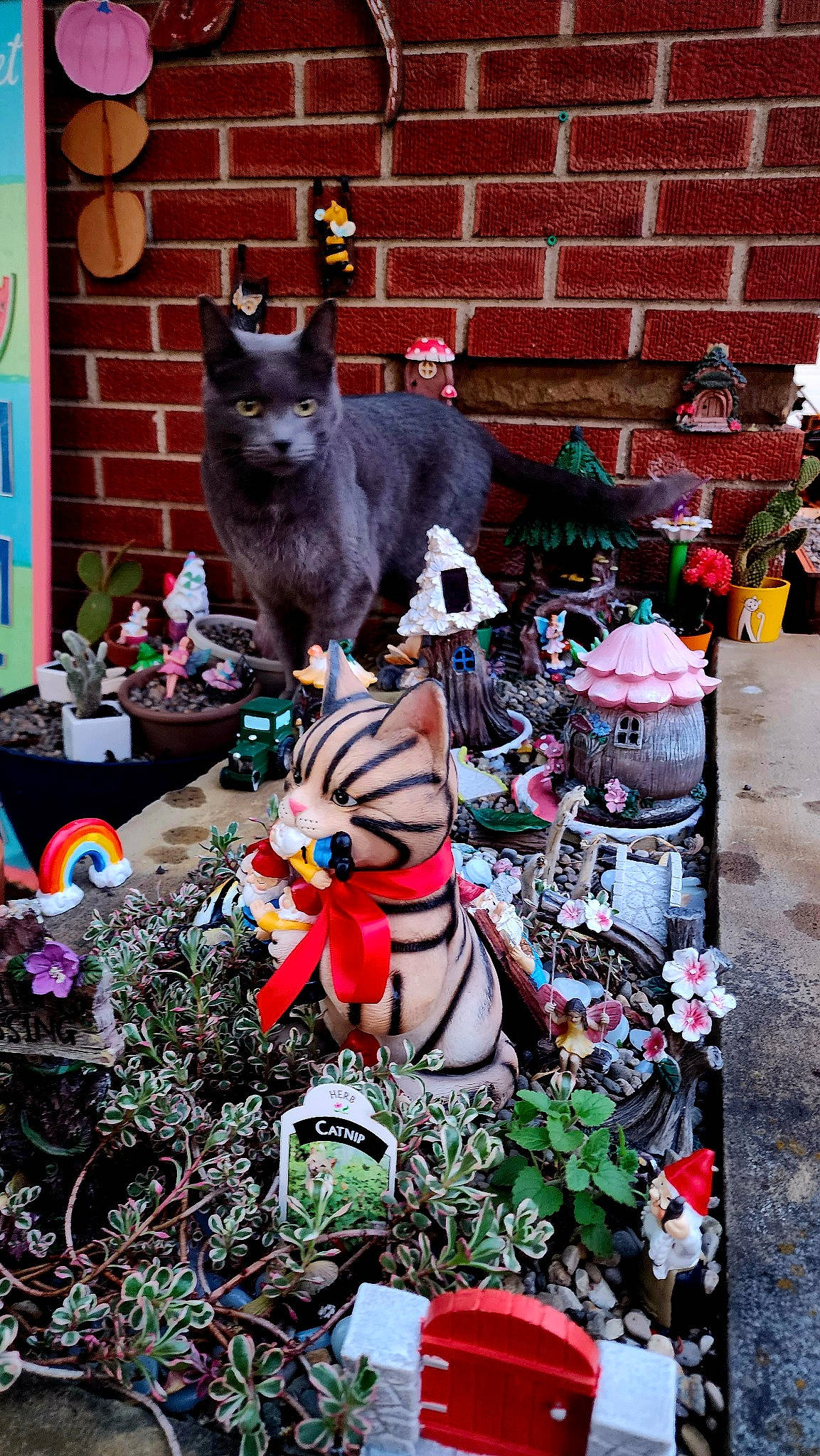 Church joined the competition — help win amazing prizes! art, carmine, carnivore, christmas_decoration, christmas_ornament, event, fawn, felidae, fictional_character, lawn_ornament, ornament, plant, purple, small_to_medium_sized_cats, snapshot, stuffed_toy, tail, textile, toy, tree