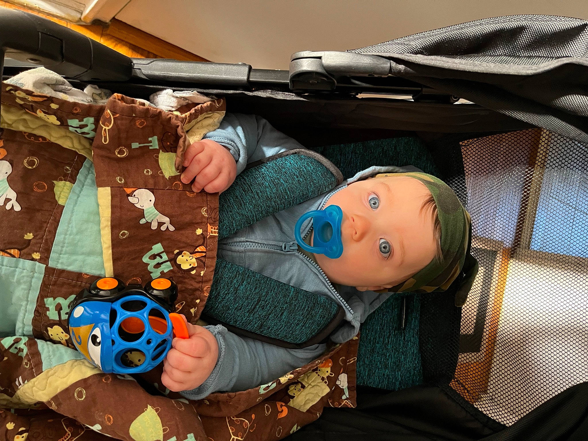 Casey is registered to the contest to win money with this photo: action_figure, animation, art, cg_artwork, costume, doll, fashion_accessory, fiction, fictional_character, fun, hat, headwear, linens, pattern, person, plastic, room, textile, toy, visual_arts