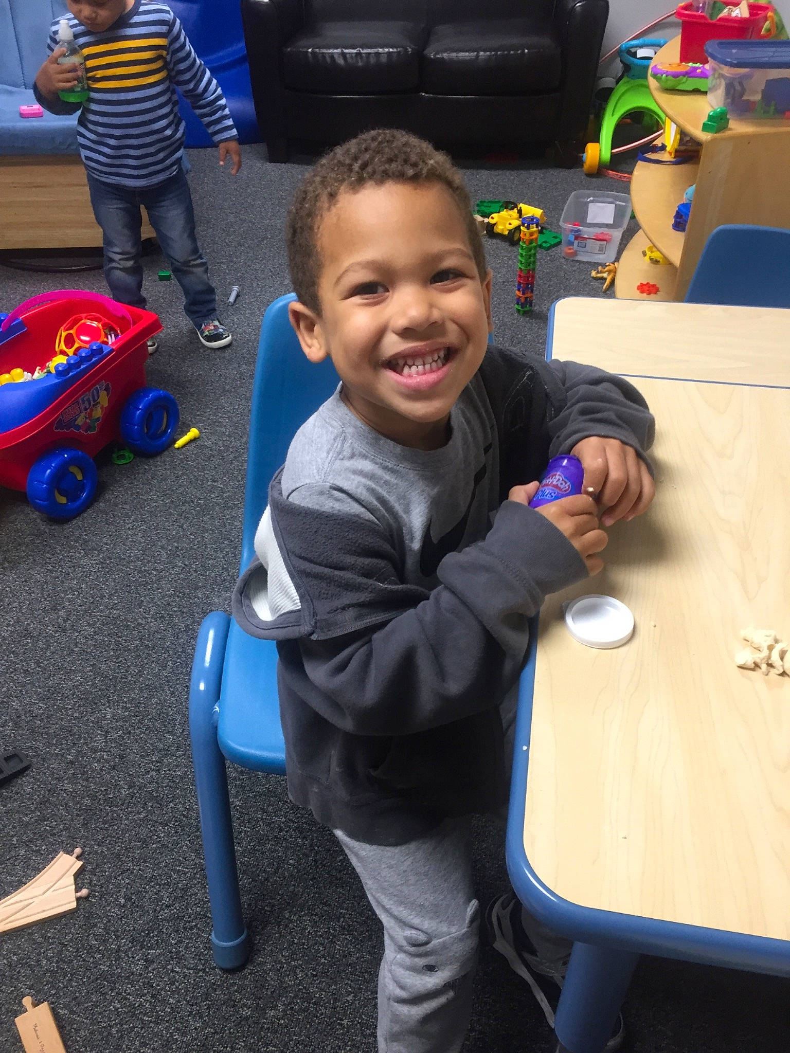 Lashawn joined the competition — help win amazing prizes! child, fun, games, happy, joy, kindergarten, party, person, play, recreation, room, smile, toddler, toy, vacation