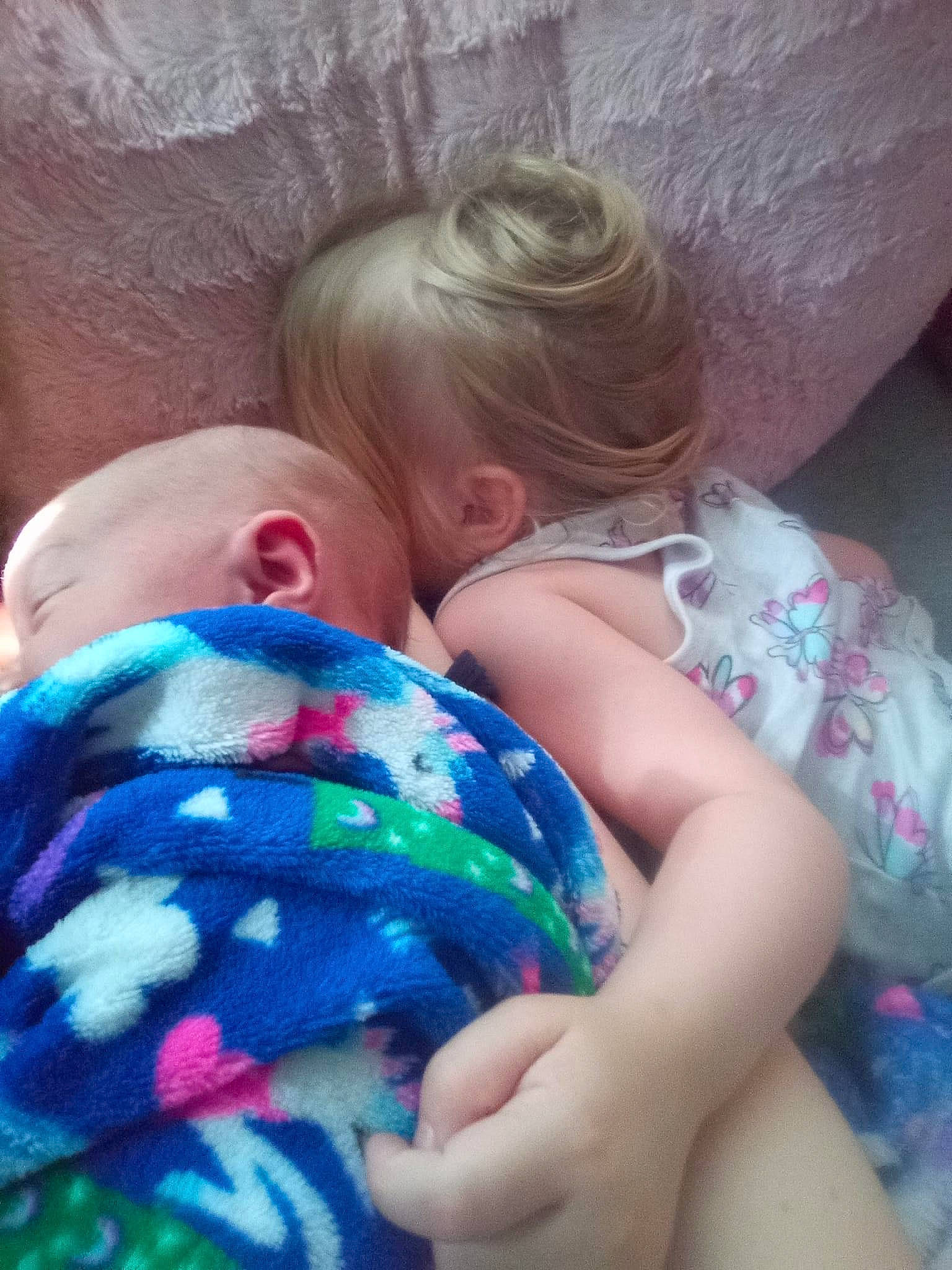 Gracie Lynn joined the competition — help win amazing prizes! baby, bedtime, cheek, child, comfort, couch, finger, hair, head, human_leg, interaction, iris, linens, nail, nose, person, skin, textile, thigh, thumb