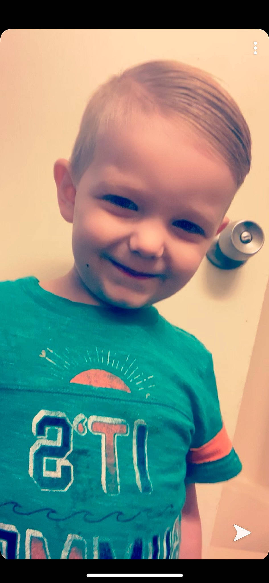 Jadon joined the competition — help win amazing prizes! blue, cheek, child, chin, cool, eye, eyebrow, face, forehead, green, hair, hairstyle, head, joy, lip, nose, person, skin, smile, t_shirt
