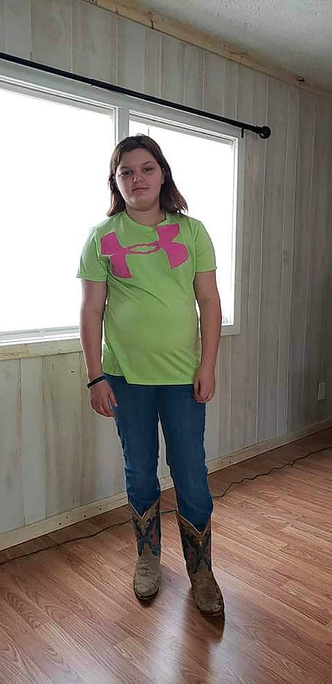 Tiffani joined the competition — help win amazing prizes! boot, clothing, footwear, jeans, joint, knee, leg, neck, person, riding_boot, shoe, shoulder, sleeve, standing, t_shirt, trousers, waist