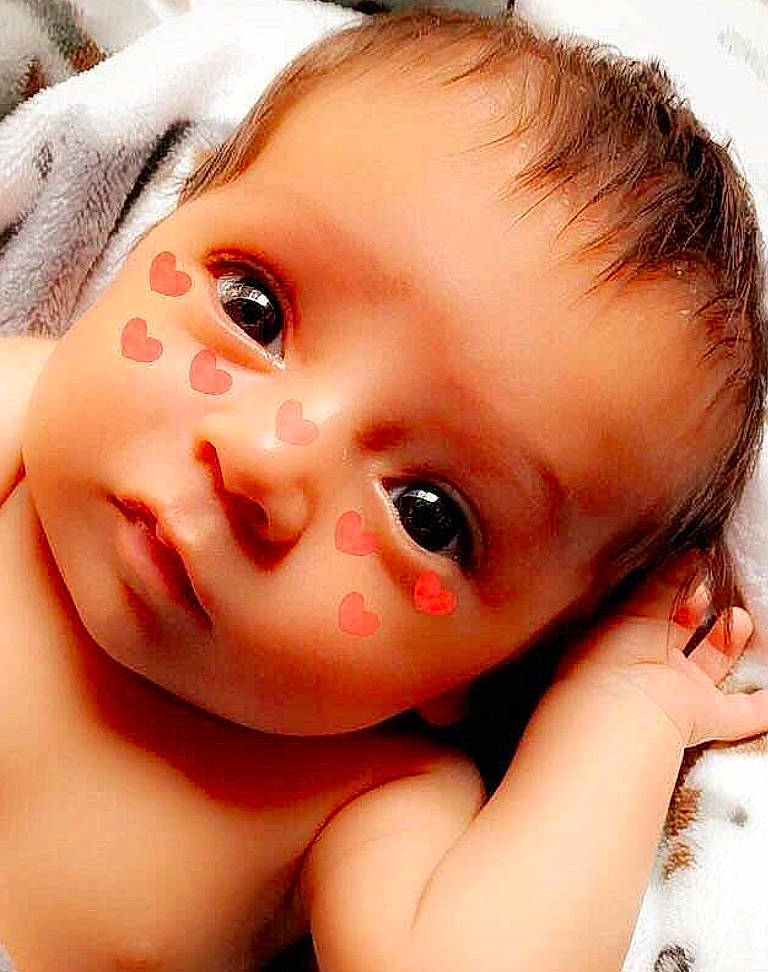 Mia is registered to the contest to win money with this photo: baby, beauty, cheek, child, chin, close_up, ear, eye, eyebrow, eyelash, face, forehead, head, lip, mouth, nose, person, portrait_photography, skin, toddler