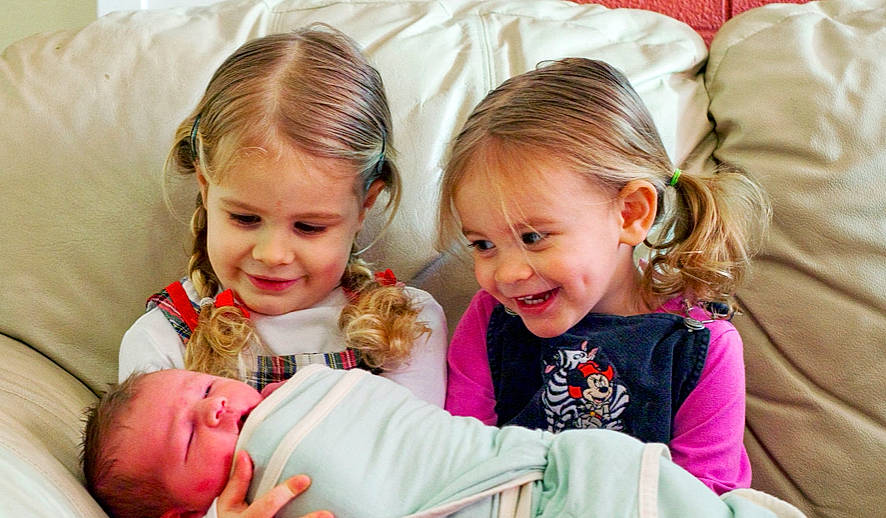 Mia joined the competition — help win amazing prizes! baby, child, family, happy, joy, people, person, sibling, smile, toddler