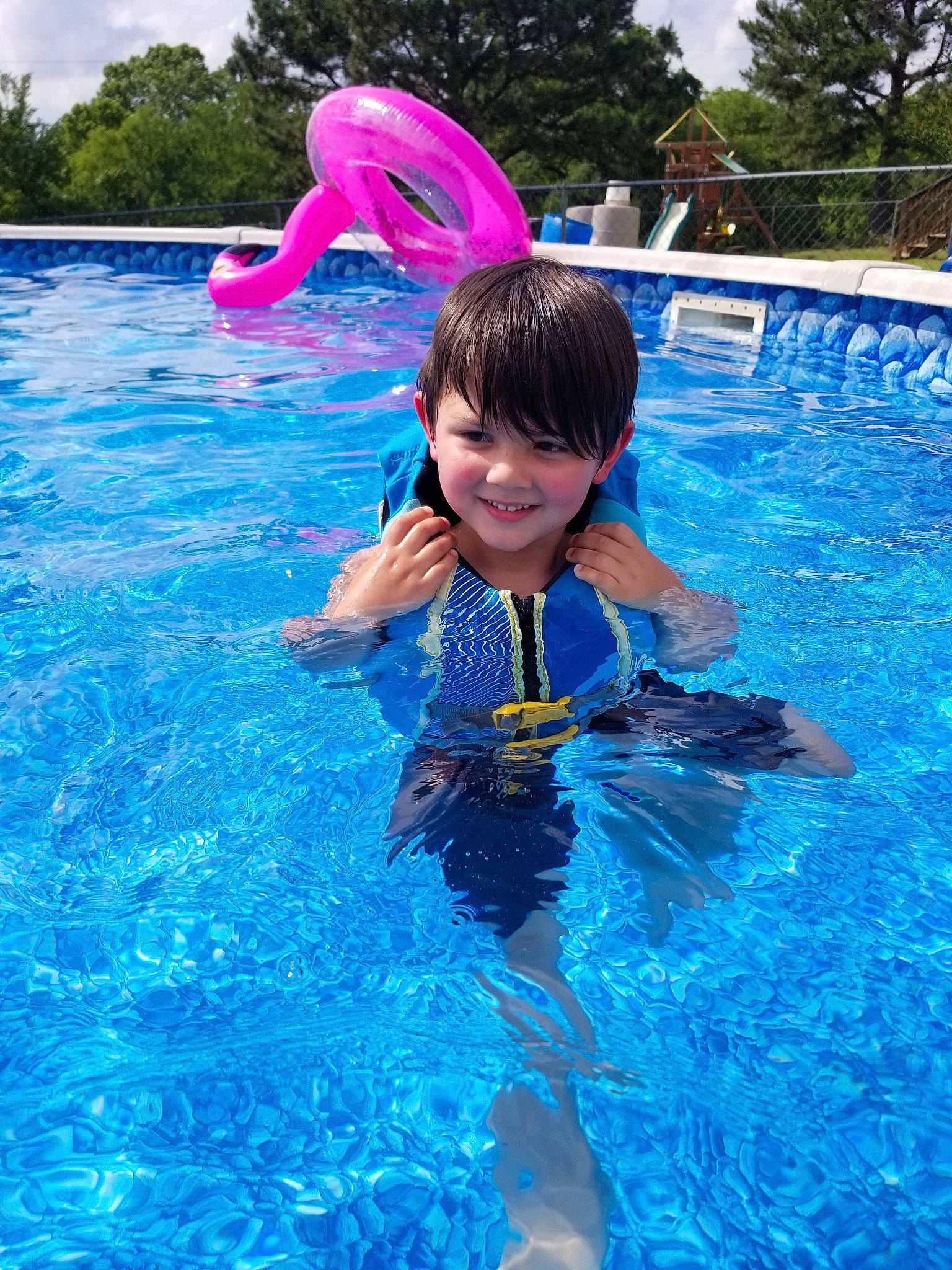 Blayne is registered to the contest to win money with this photo: child, fun, games, joy, leisure, leisure_centre, person, play, recreation, summer, swimming, swimming_pool, toddler, vacation, water