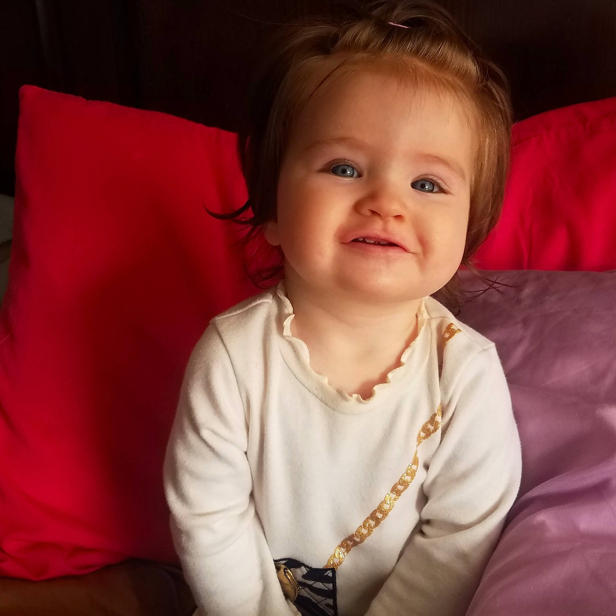 Callie is registered to the contest to win money with this photo: arm, baby_toddler_clothing, cheek, chin, comfort, cool, face, finger, flash_photography, hair, happy, head, iris, joy, lip, mouth, neck, nose, person, skin