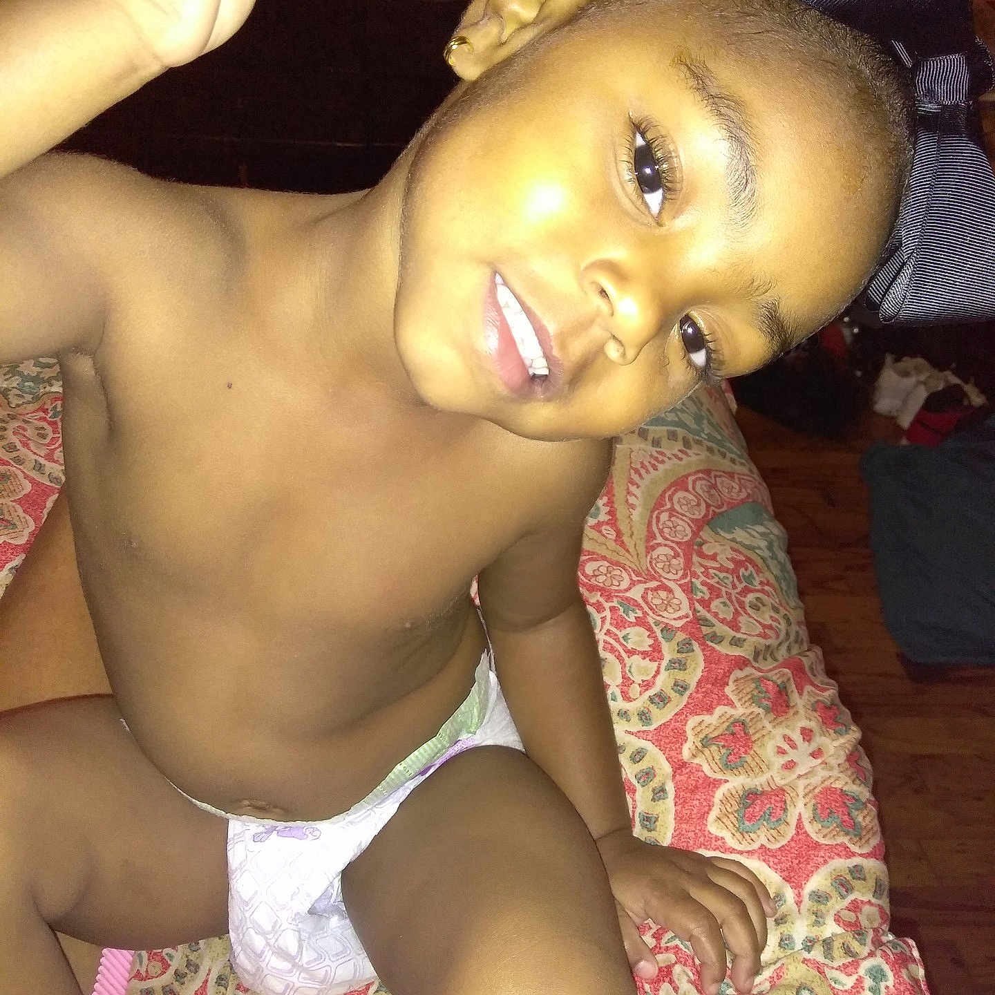 Chasity joined the competition — help win amazing prizes! clothing, finger, girl, hand, image, mouth, person