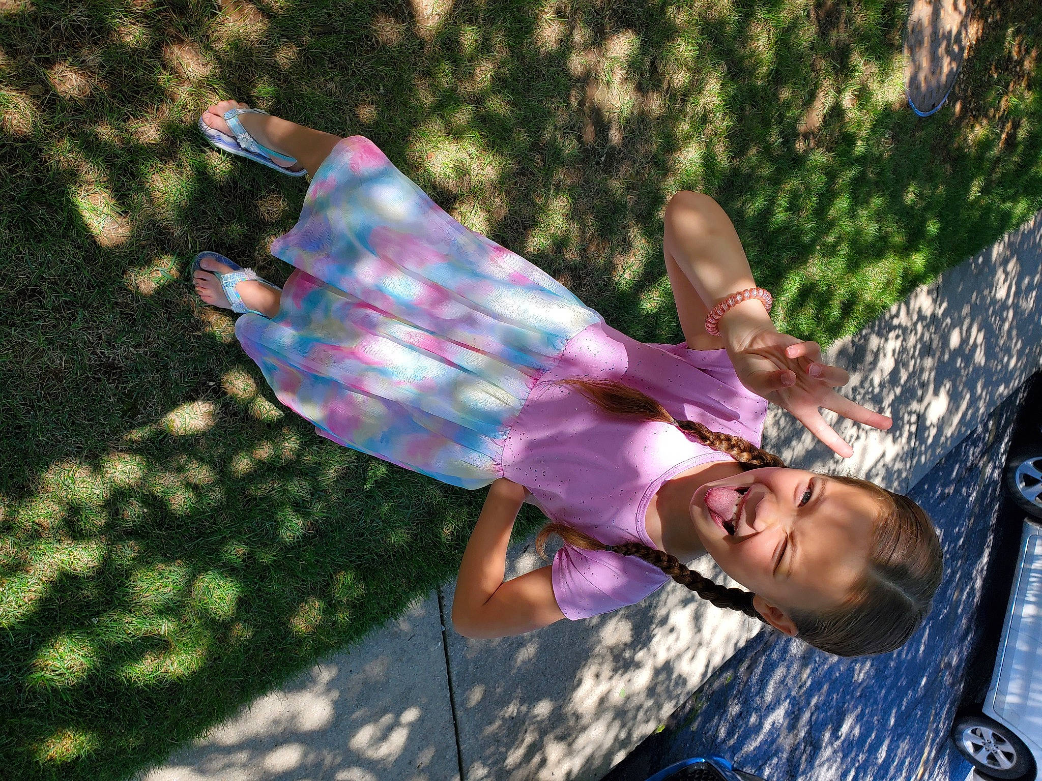 Judith joined the competition — help win amazing prizes! city, eyewear, fun, grass, happy, joy, leisure, magenta, pattern, people_in_nature, person, plant, recreation, shadow, smile, tints_and_shades, tree