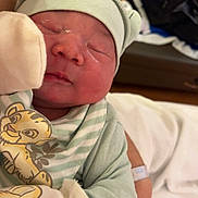 Legend joined the competition — help win amazing prizes! animal_print, baby, bed, blanket, cartoon, child, cozy, cute, gloves, hand, hat, indoor, infant, mittens, newborn, nursery, pajamas, person, sleeping, soft