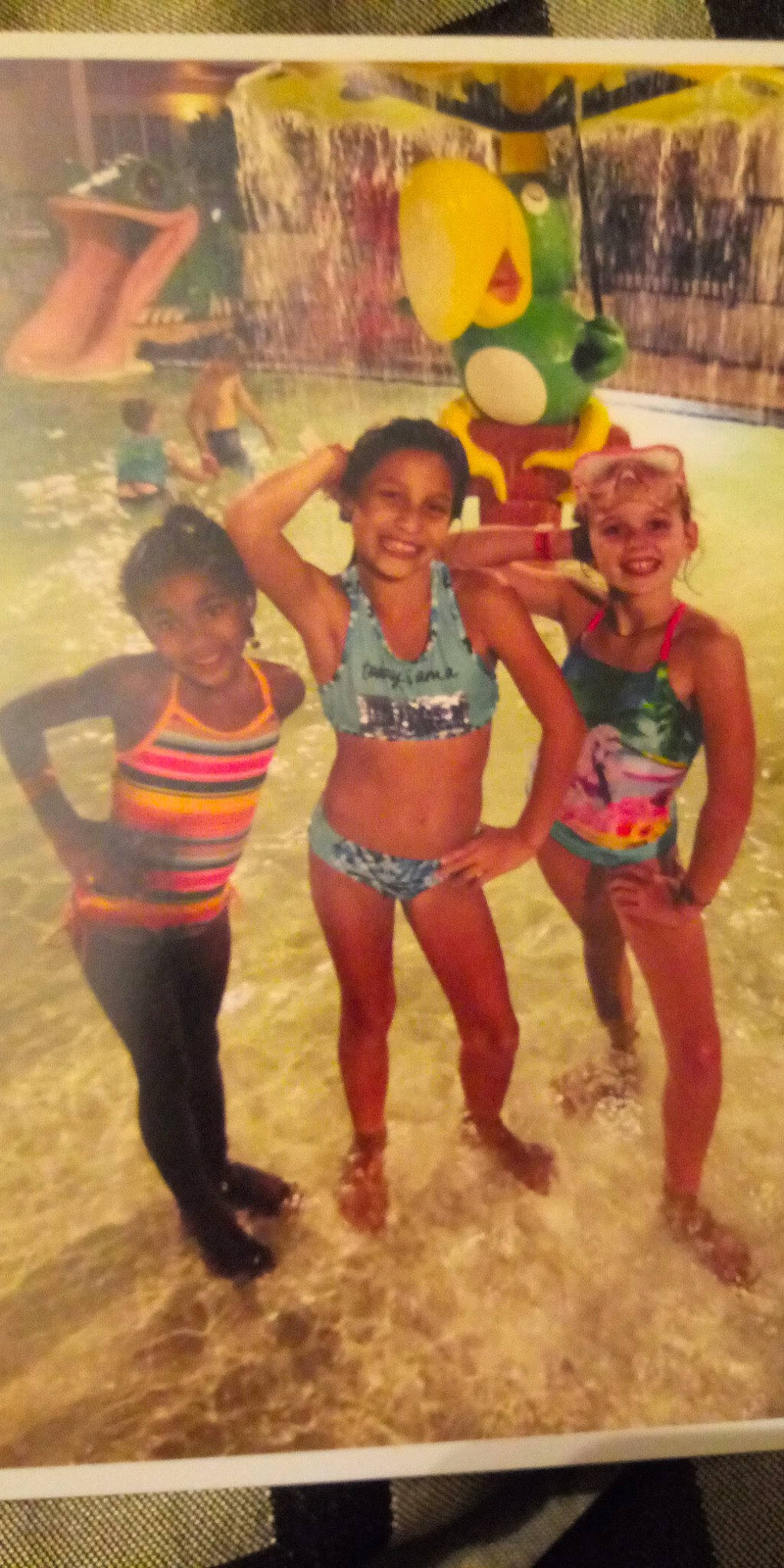 Angelica is registered to the contest to win money with this photo: amusement_park, bikini, child, fun, joy, leisure, nonbuilding_structure, park, person, play, recreation, smile, spring_break, summer, swimwear, vacation, water_park