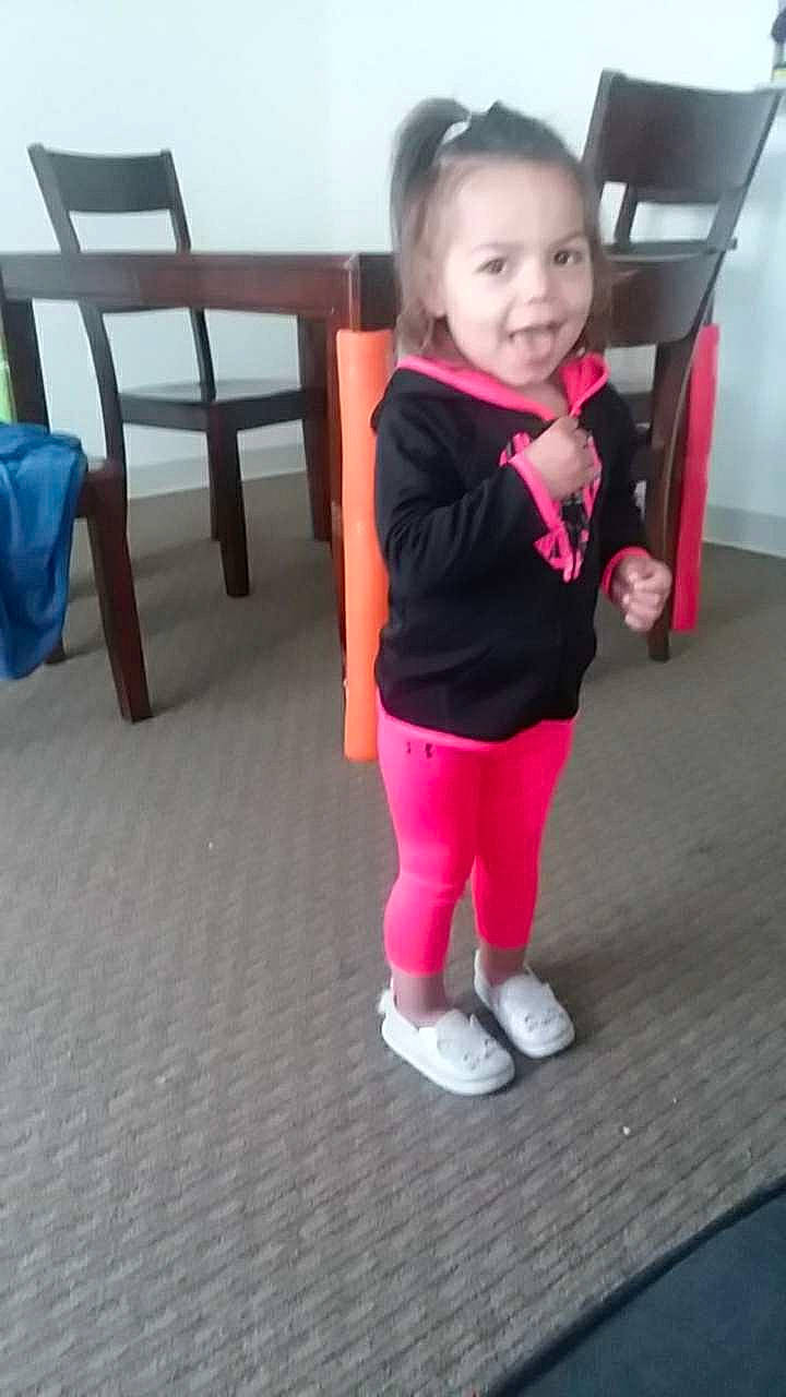 Effie joined the competition — help win amazing prizes! baby, cheek, child, fun, head, joint, leg, leisure, person, pink, play, shoe, shoulder, skin, smile, standing, thigh, tights, toddler, vacation