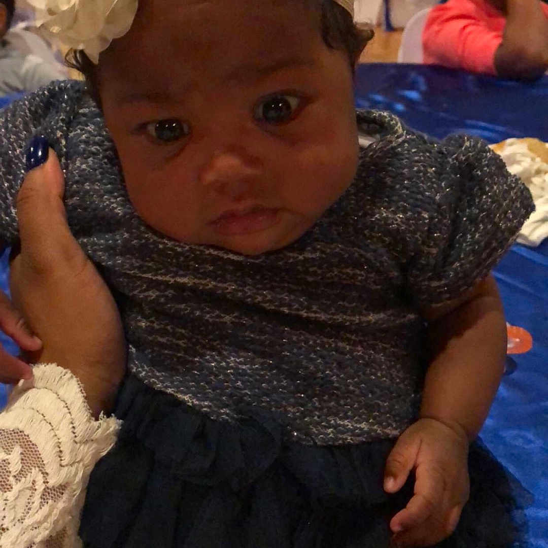 Za?riah joined the competition — help win amazing prizes! child, fashion_accessory, fun, girl, hair_accessory, headgear, human, textile, toddler