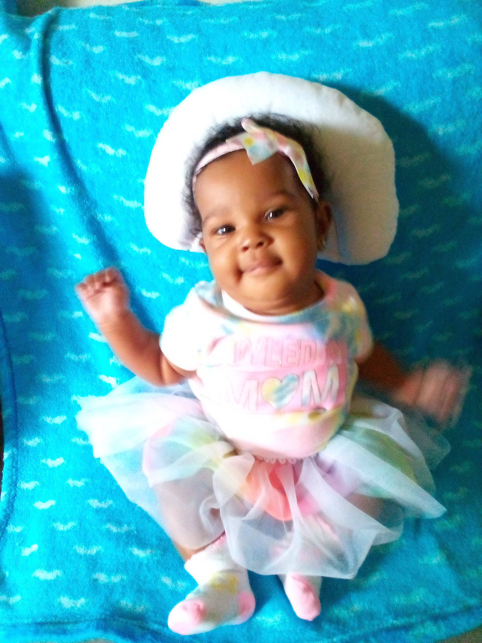 Alina joined the competition — help win amazing prizes! aqua, azure, baby, baby_toddler_clothing, beauty, blue, cheek, child, facial_expression, fun, happy, joy, leisure, magenta, person, pink, product, sleeve, smile, snapshot