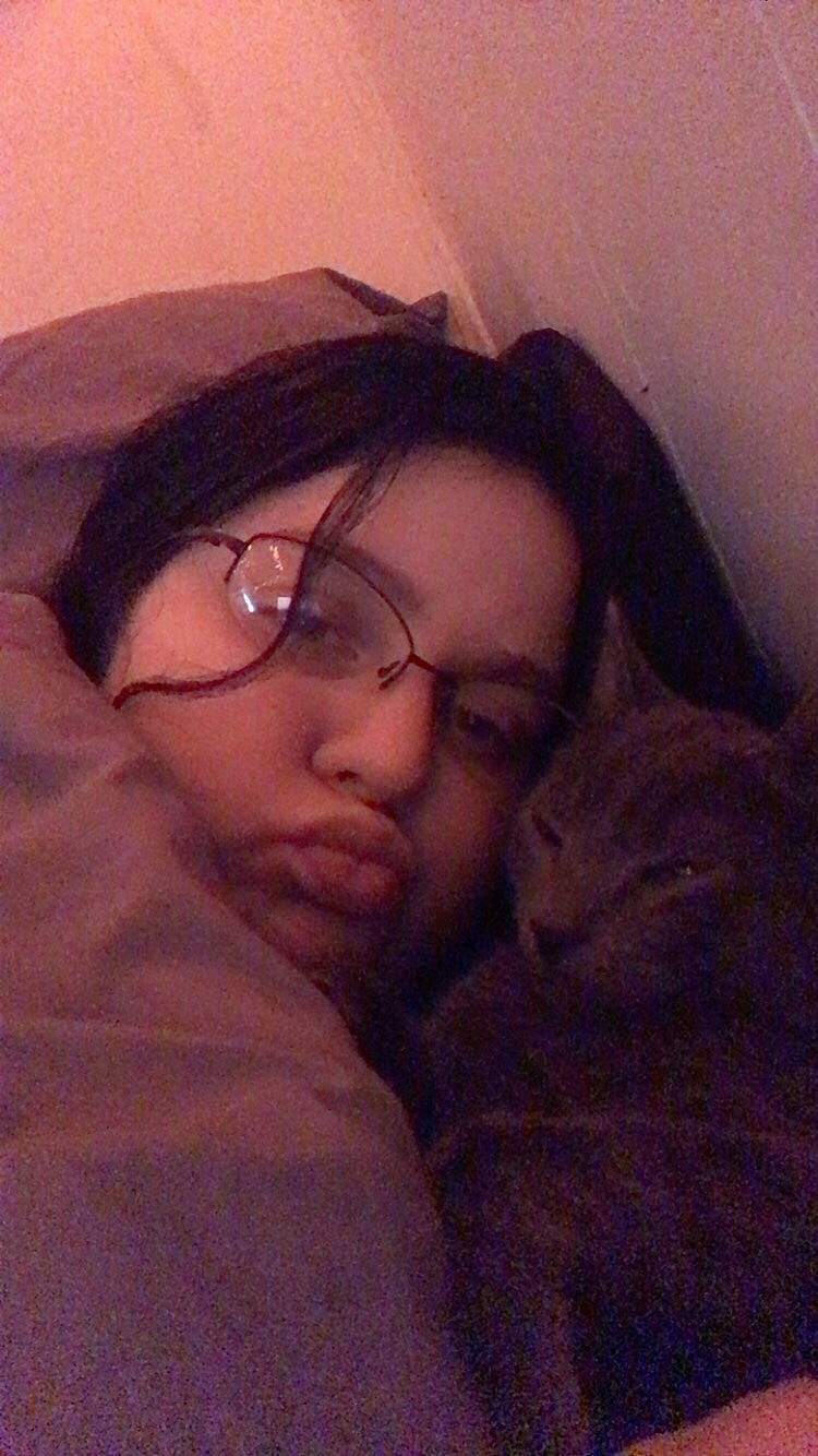 Greysen is registered to the contest to win money with this photo: black_hair, forehead, gesture, glasses, lip, nose, sleep