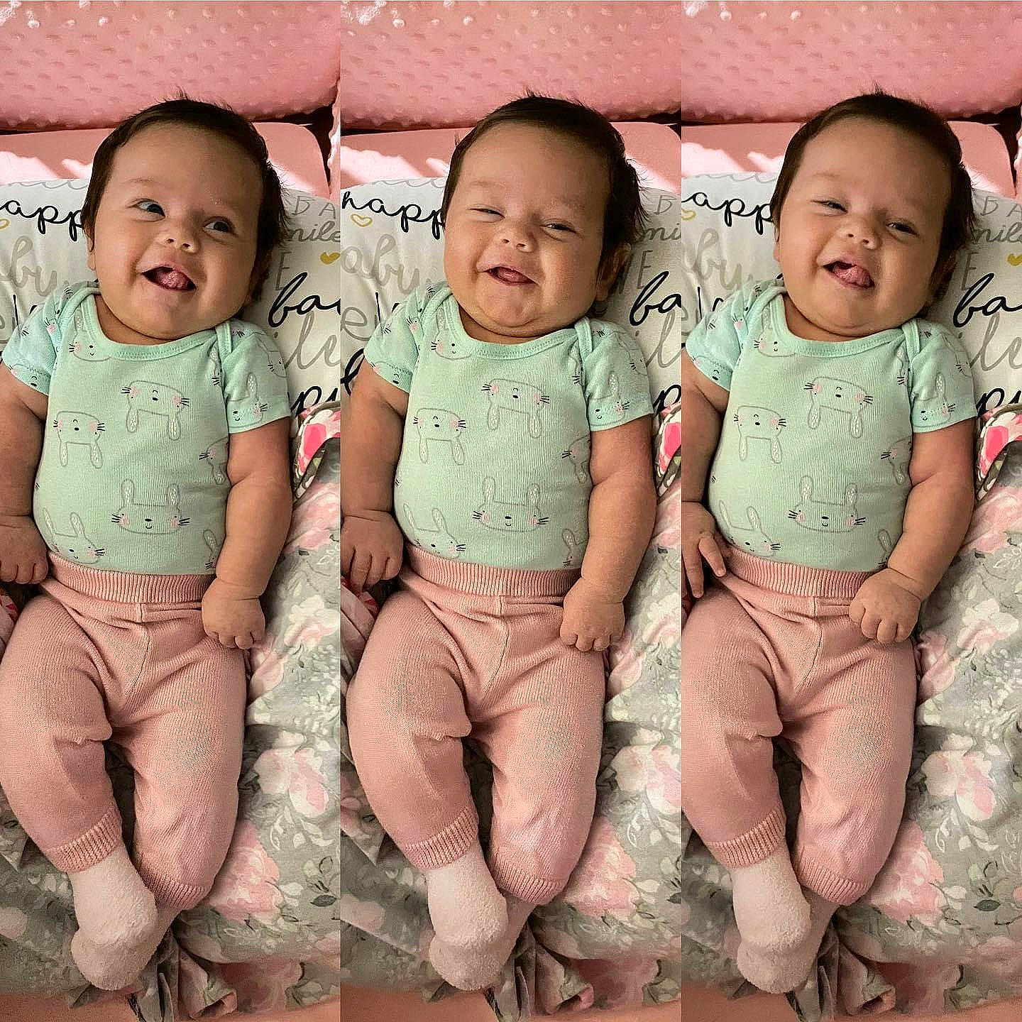 Lauren joined the competition — help win amazing prizes! baby_toddler_clothing, cheek, chin, comfort, eye, face, finger, gesture, hair, happy, head, human, human_body, interaction, iris, neck, person, playing_with_kids, skin, sleeve