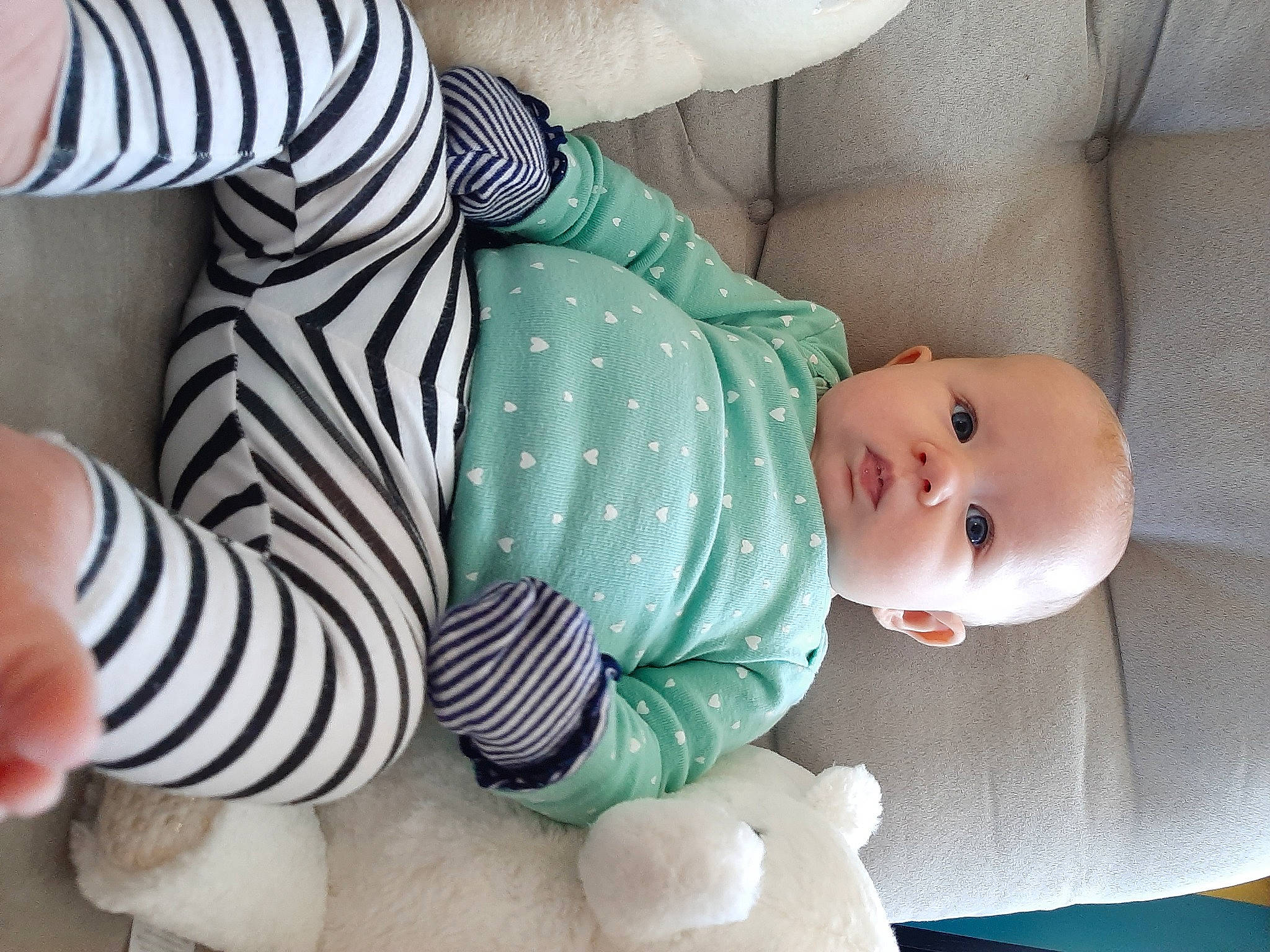 Ellora joined the competition — help win amazing prizes! arm, baby, baby_products, baby_toddler_clothing, cheek, child, comfort, eye, face, finger, hand, head, human_body, mammal, person, skin, sleeve, textile, thigh, toddler