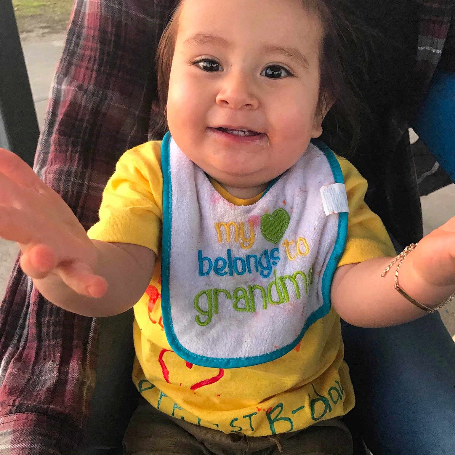 Leonard Jayden Quintana is registered to the contest to win money with this photo: child, cool, day, fun, girl, happiness, infant, person, product, skin, smile, toddler