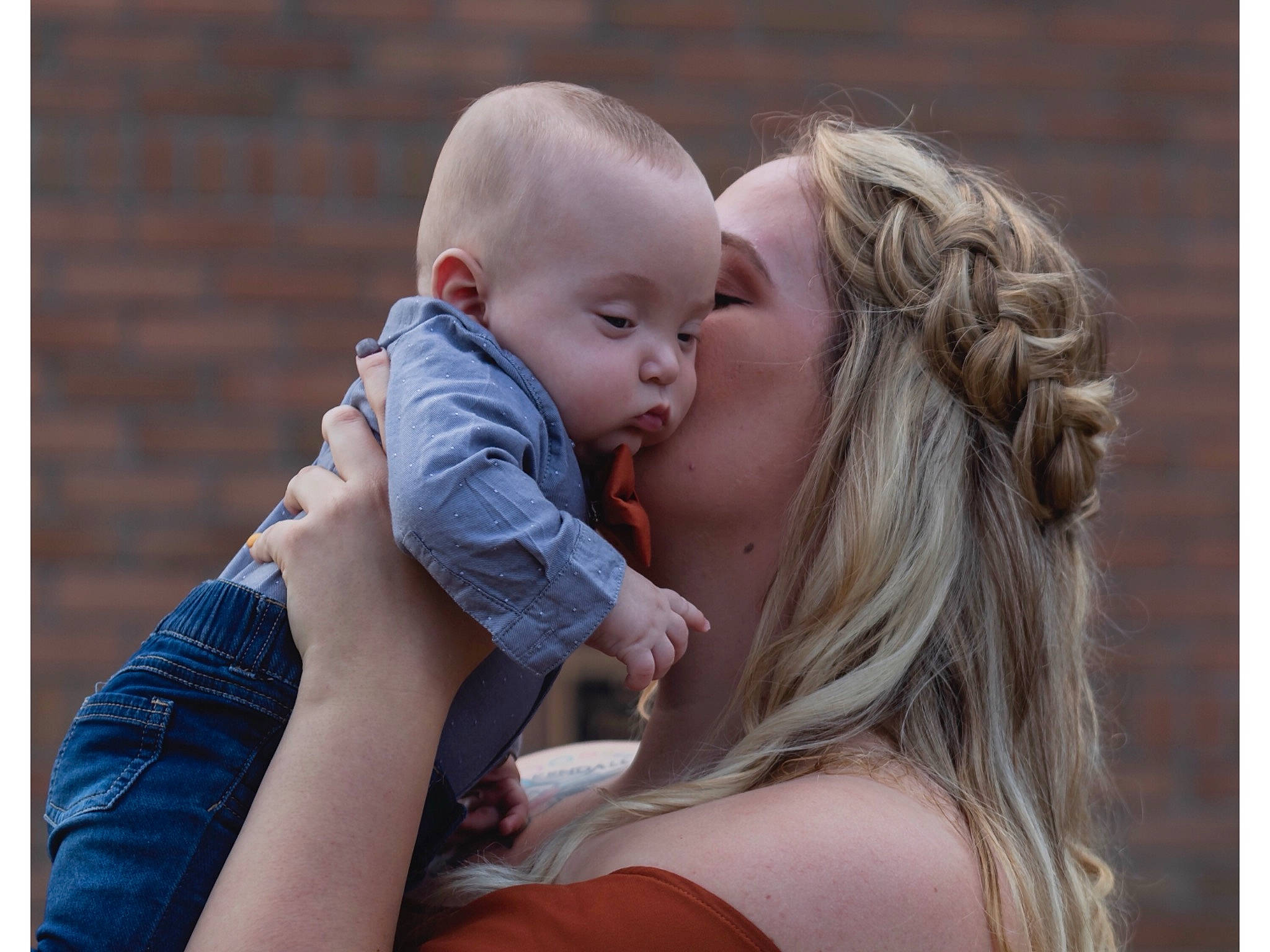 Blayke joined the competition — help win amazing prizes! baby, blond, cheek, child, event, eye, flash_photography, fun, gesture, happy, hug, jewellery, kiss, leisure, lip, people_in_nature, person, romance, sitting, skin