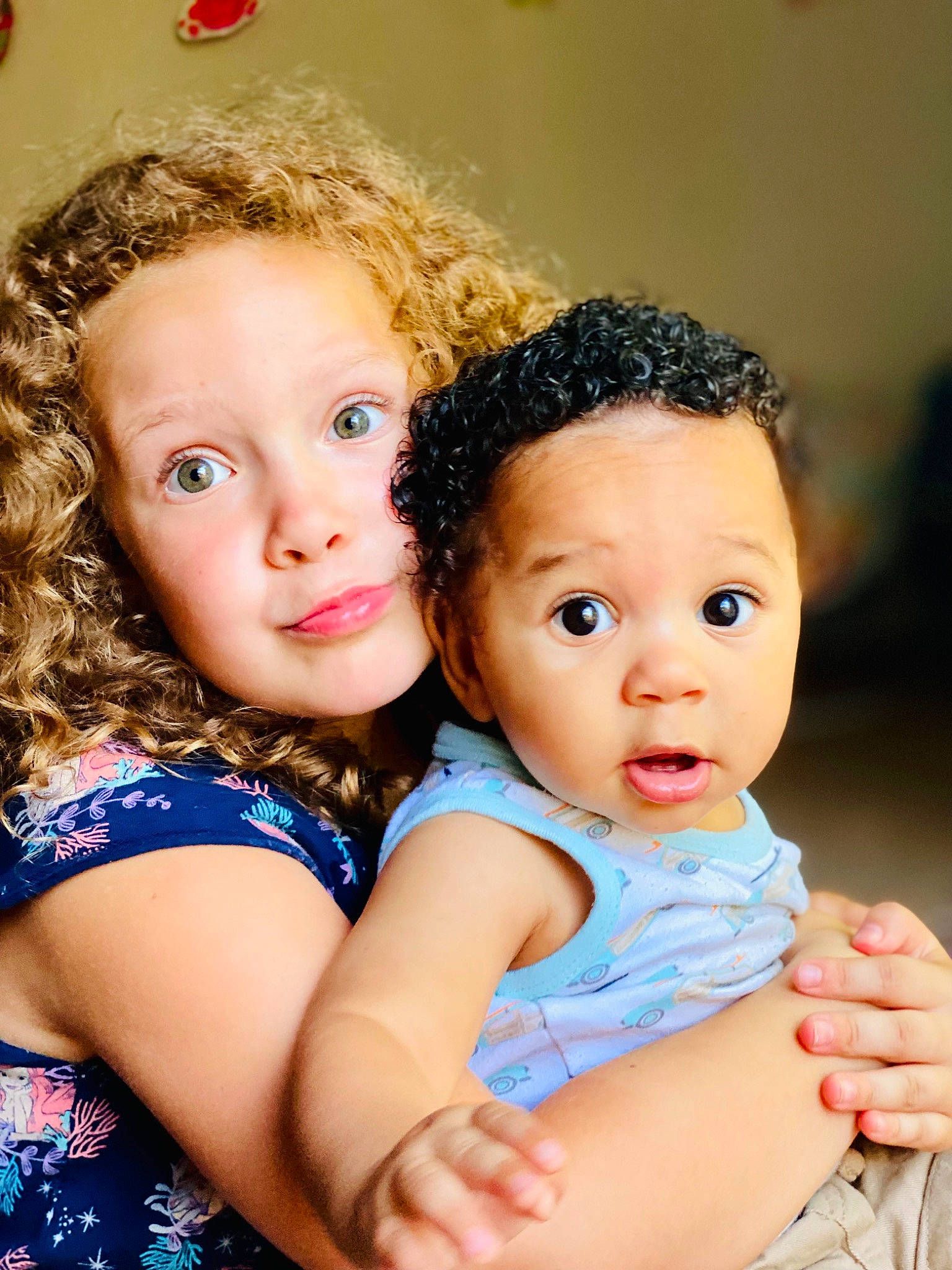 Delilah joined the competition — help win amazing prizes! azure, baby, baby_toddler_clothing, blue, cheek, chin, eye, face, facial_expression, flash_photography, fun, gesture, hairstyle, happy, human, iris, nose, organ, person, skin