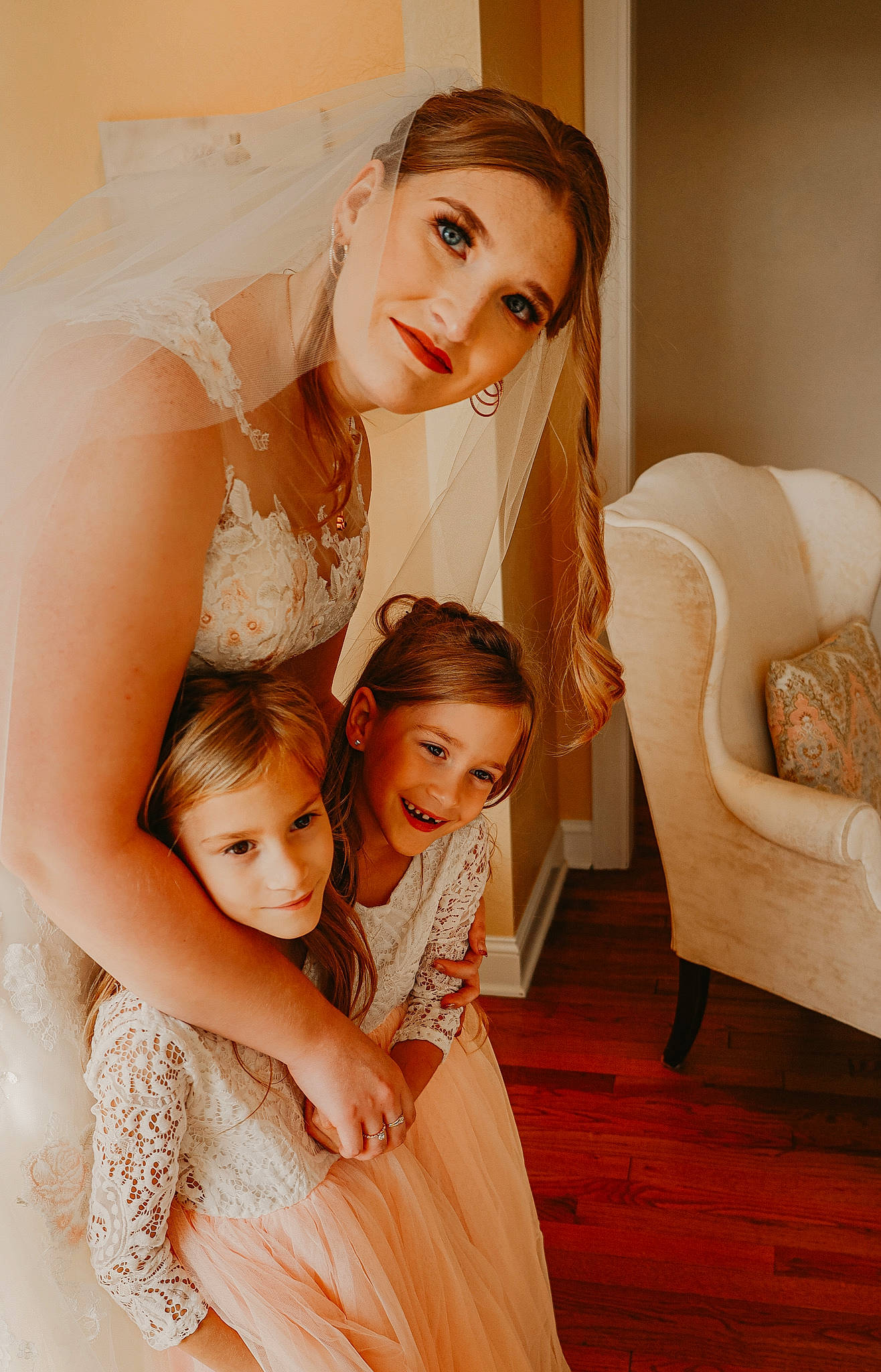 Hayden And Jayden Byers joined the competition — help win amazing prizes! beauty, bridal_accessory, bridal_clothing, bridal_party_dress, dress, eye, face, fashion_design, flash_photography, fun, gesture, gown, hair, hairstyle, happy, head, joy, long_hair, person, shoulder