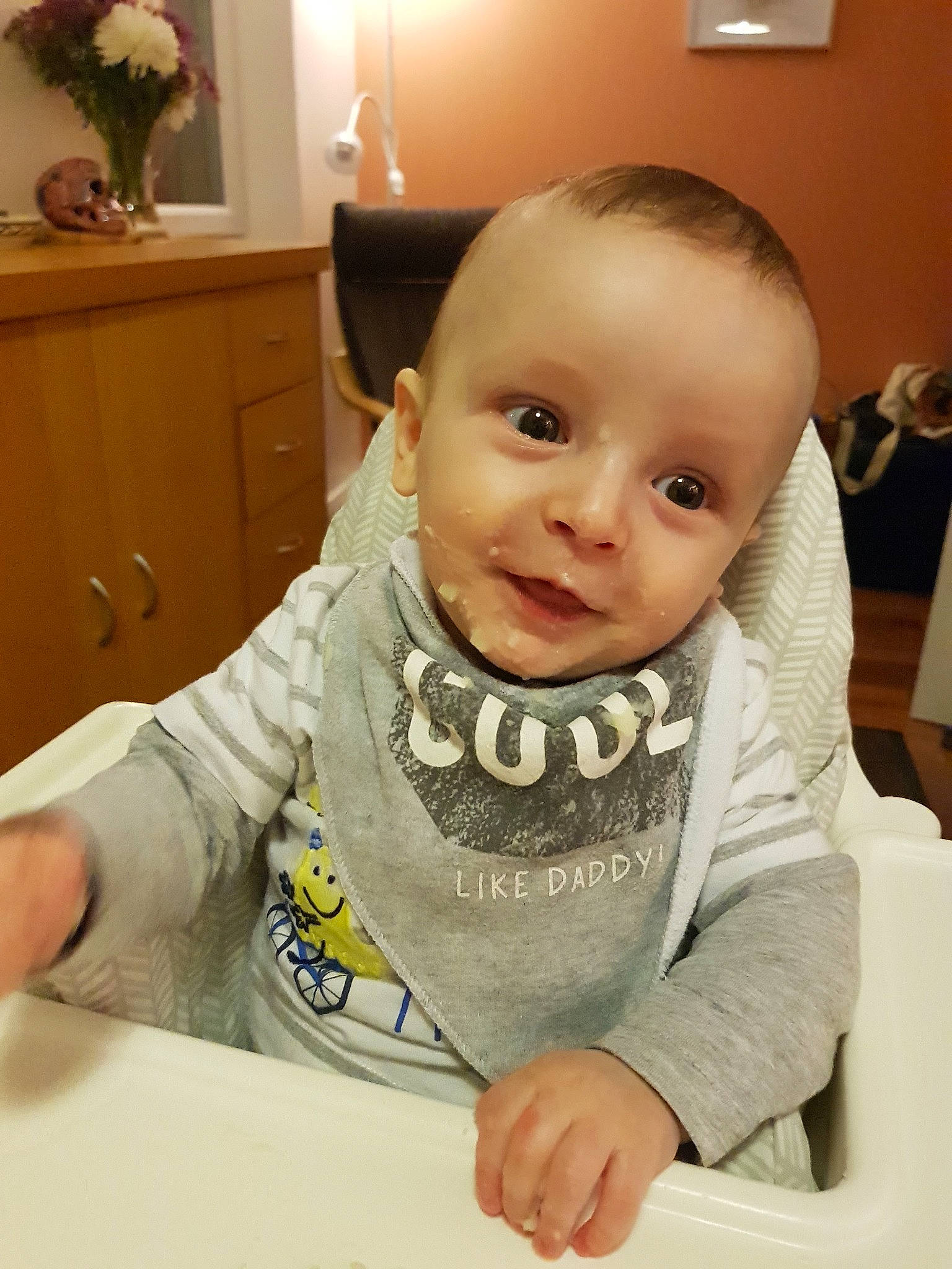 Luc joined the competition — help win amazing prizes! baby, cheek, child, forehead, head, person, skin, toddler