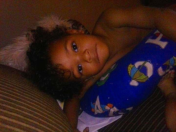 Treston Phipps is registered to the contest to win money with this photo: abdomen, beard, cheek, chest, child, comfort, elbow, eyebrow, forehead, fun, hair, human_body, lip, mouth, neck, nose, person, skin, smile, toddler