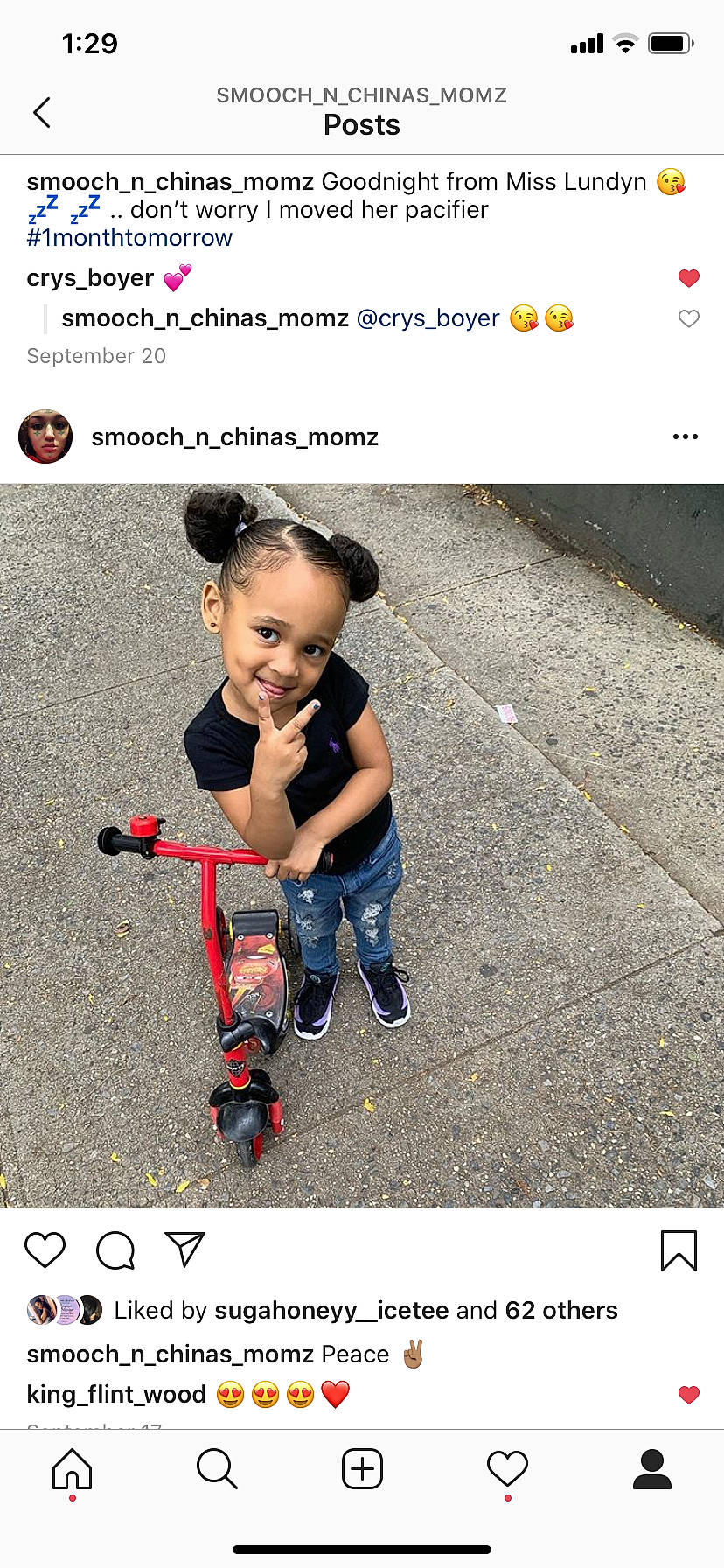 Kayhoni-lynne is registered to the contest to win money with this photo: child, font, footwear, headwear, joy, kick_scooter, person, photo_caption, photography, play, roller_skates, shoe, text