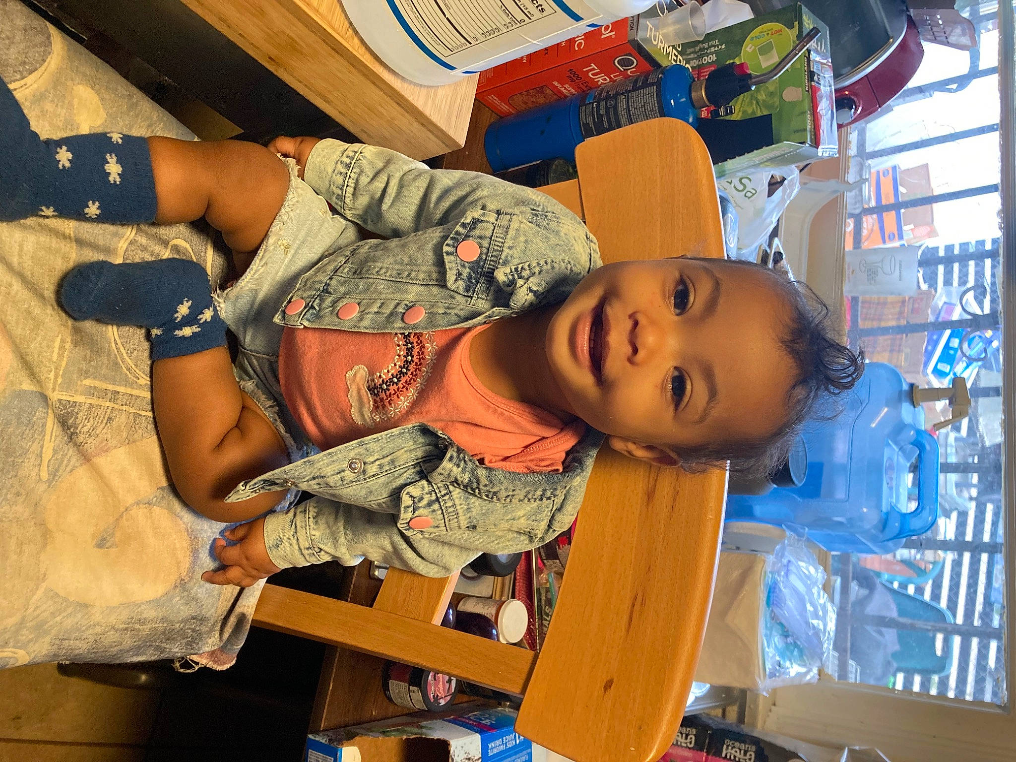 Nova joined the competition — help win amazing prizes! abdomen, baby, bracelet, child, elbow, eyewear, fashion_design, fun, hat, human_leg, joy, pattern, person, room, smile, t_shirt, thigh, wrist