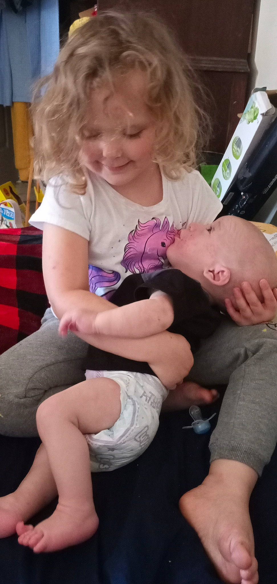 Lily-ann joined the competition — help win amazing prizes! baby_toddler_clothing, cheek, eye, face, gesture, hair, hairstyle, happy, head, joint, joy, lap, leg, muscle, organ, person, pink, product, shoulder, skin