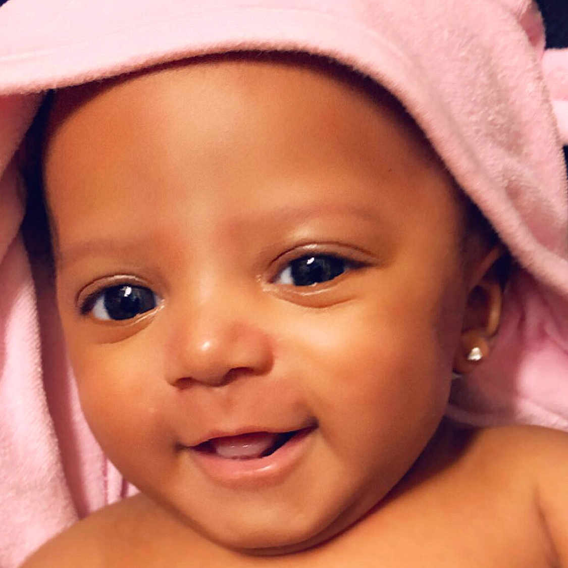 Skylar joined the competition — help win amazing prizes! baby, cheek, child, chin, eye, eyebrow, face, forehead, hat, head, headgear, lip, nose, person, skin, smile, toddler