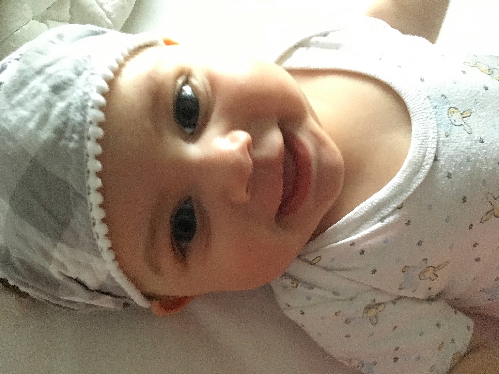 Louise a rejoint le concours — aidez-le/la à gagner de superbes lots ! baby, cheek, child, chin, ear, eye, face, head, headwear, joy, lip, mouth, nose, person, skin, smile, toddler