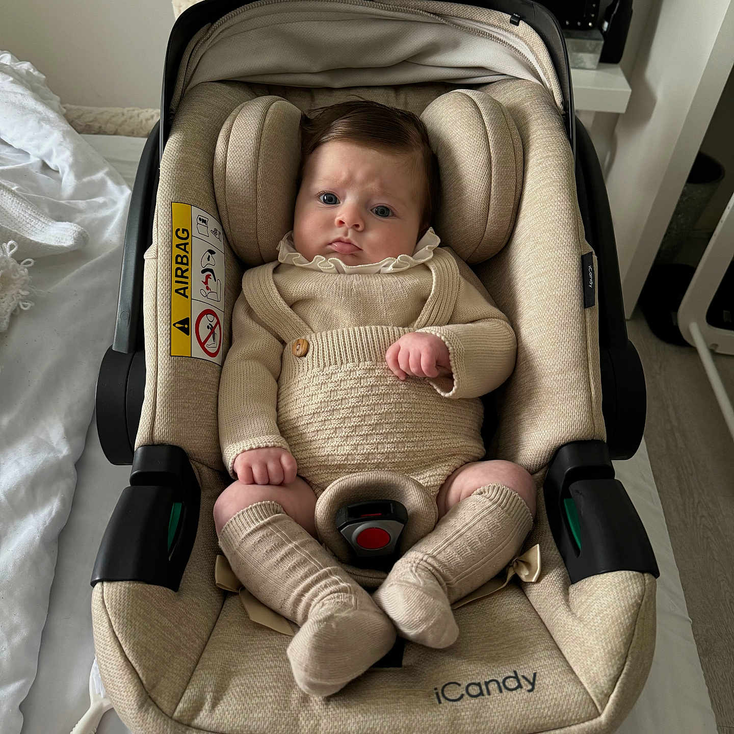 Amour joined the competition — help win amazing prizes! baby, car, car_interior, carseat, clothing, crib, cushion, face, furniture, happy, head, homedecor, hosiery, infantbed, person, photography, portrait, sock, transportation, vehicle