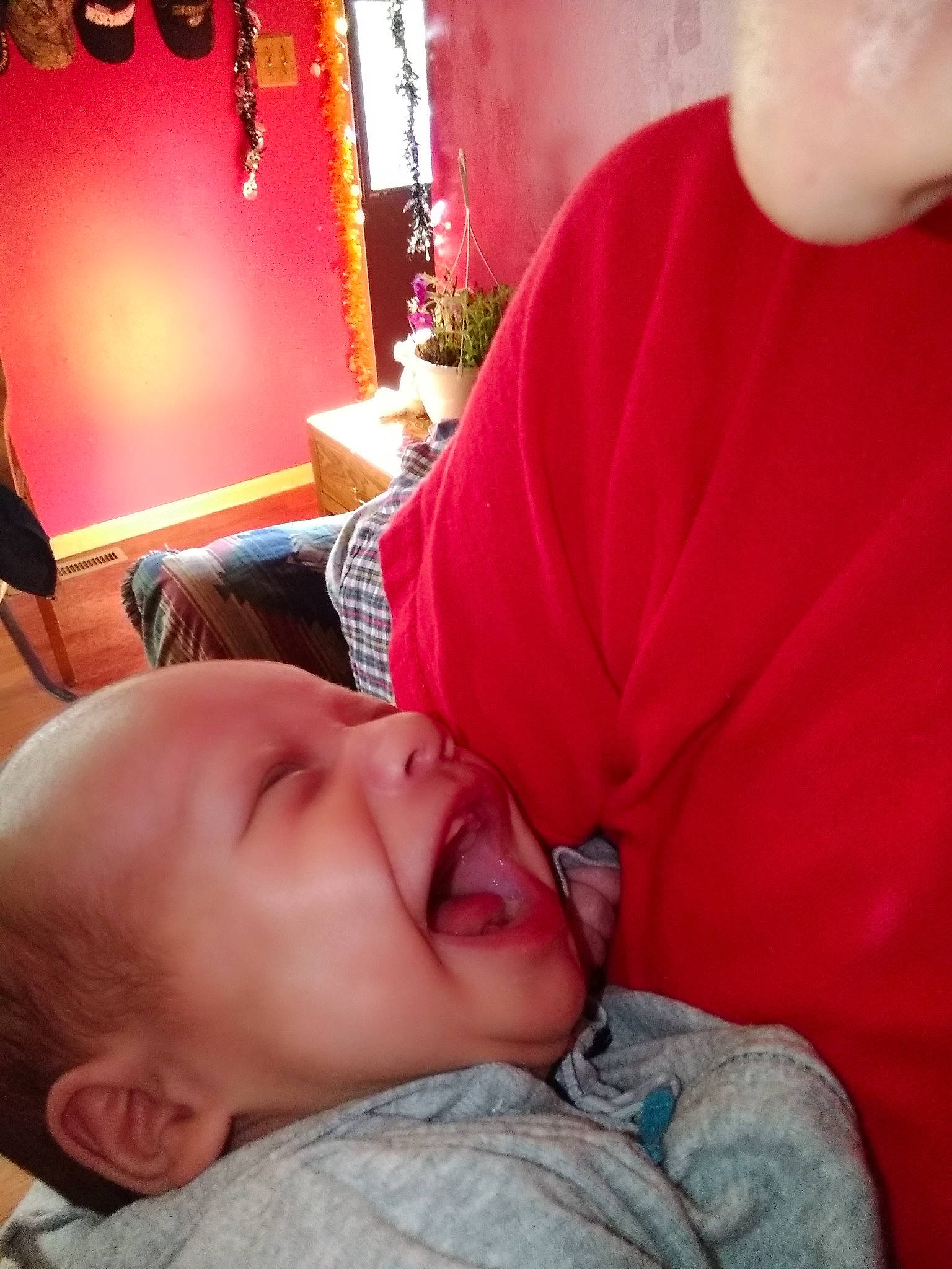 Cashton joined the competition — help win amazing prizes! baby, baby_toddler_clothing, cheek, child, comfort, houseplant, human, lamp, lighting, nap, person, sleep