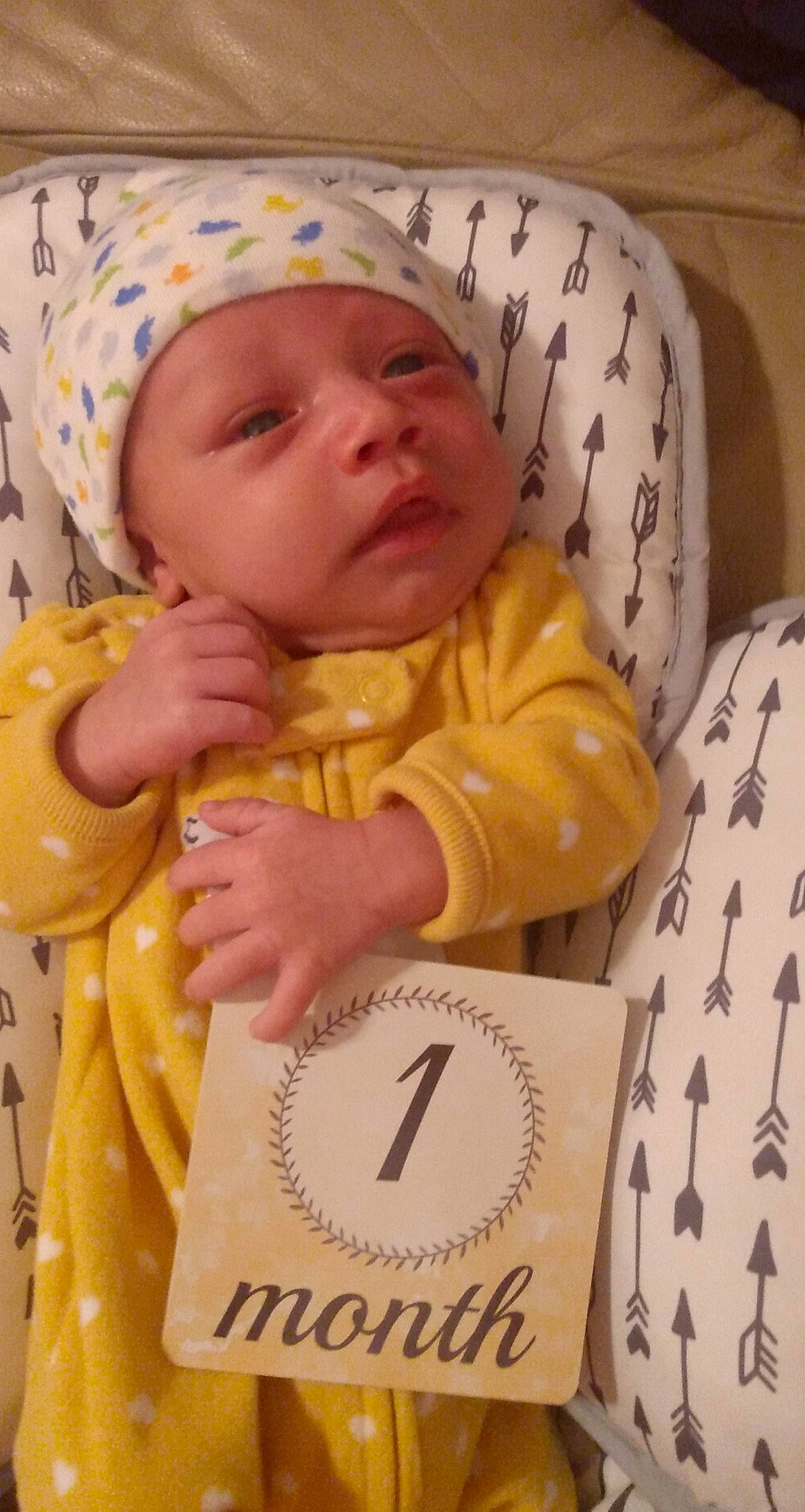 Cashton is registered to the contest to win money with this photo: baby, baby_products, baby_toddler_clothing, cheek, child, comfort, headwear, linens, nose, person, toddler