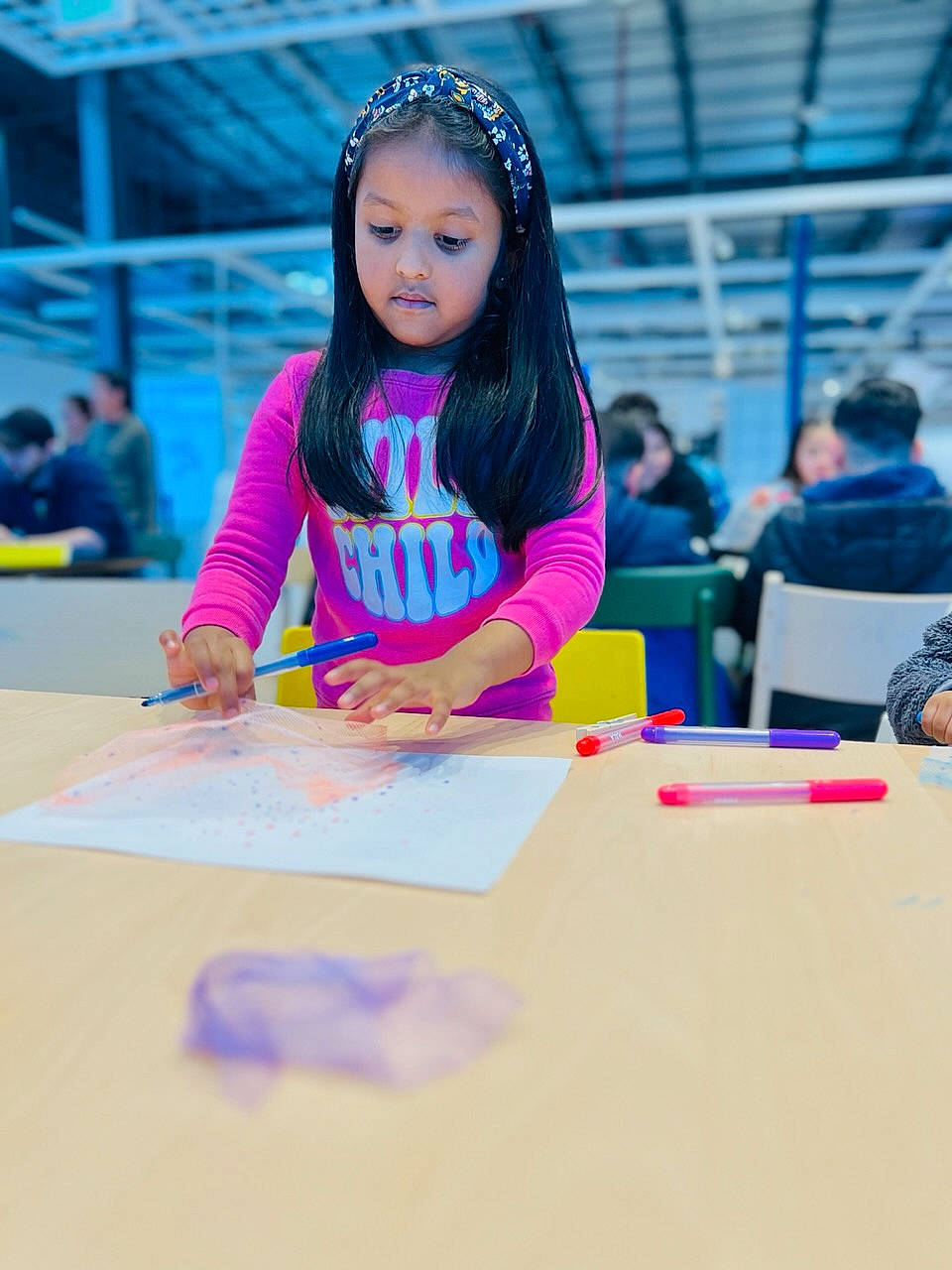 Lakeish joined the competition — help win amazing prizes! child, costume, entertainment, event, fashion_design, flooring, fun, happy, kindergarten, leisure, magenta, performance, person, play, purple, recreation, sitting, sportswear, t_shirt, table