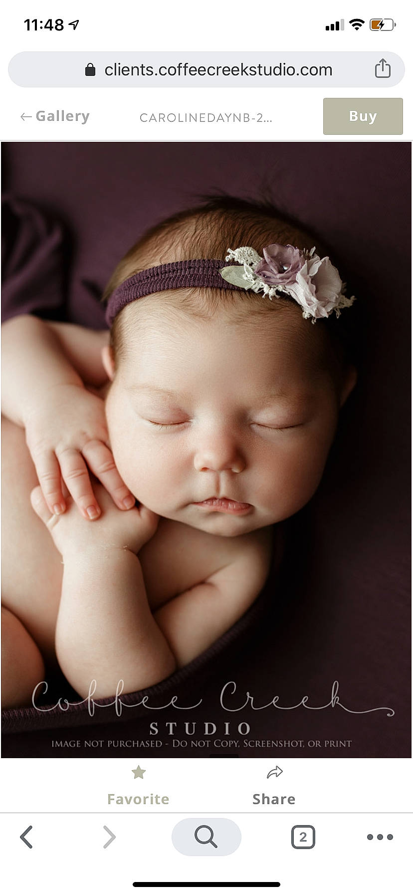 Caroline is registered to the contest to win money with this photo: baby, cheek, child, close_up, face, fashion_accessory, forehead, hair_accessory, hand, head, headband, headgear, headpiece, lip, person, photograph, photography, pink, portrait_photography, purple
